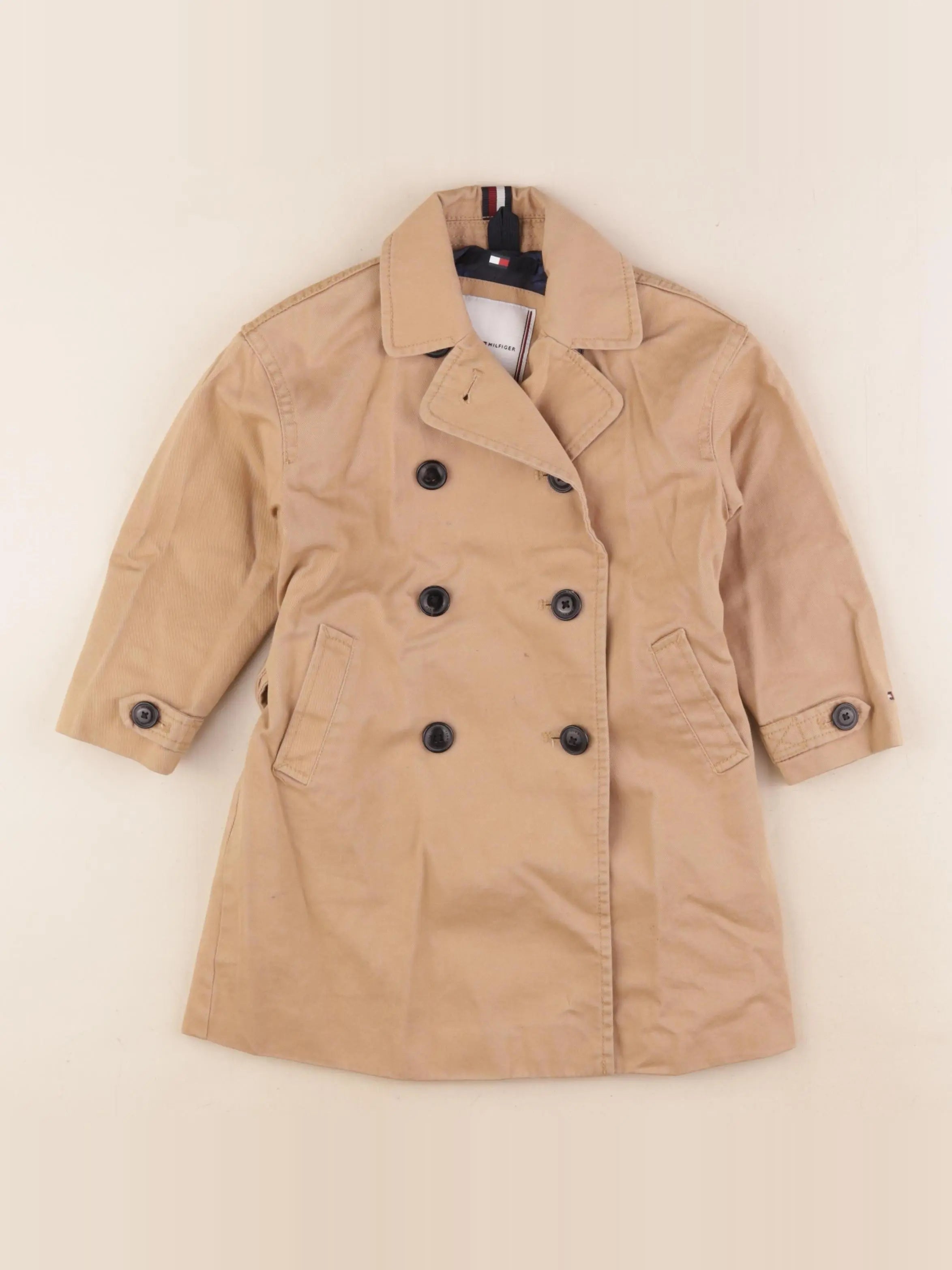 Tommy Hilfiger - trench marron - 2/3 ans