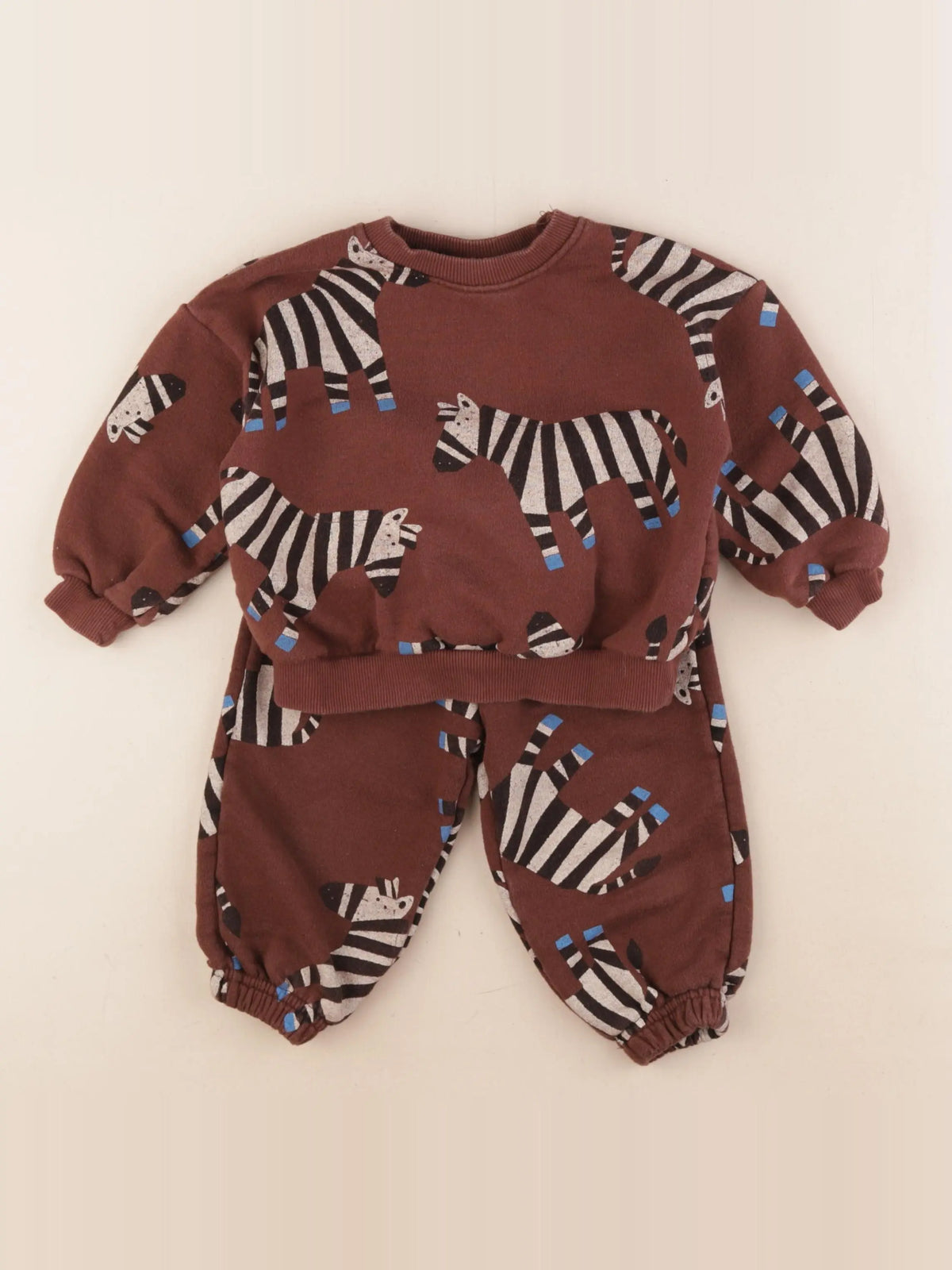 Zara - ensemble marron - 2 ans