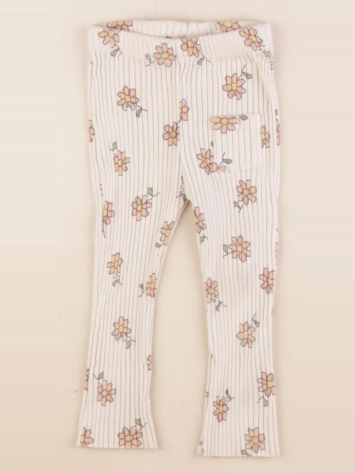 Zara - legging beige - 3/4 ans