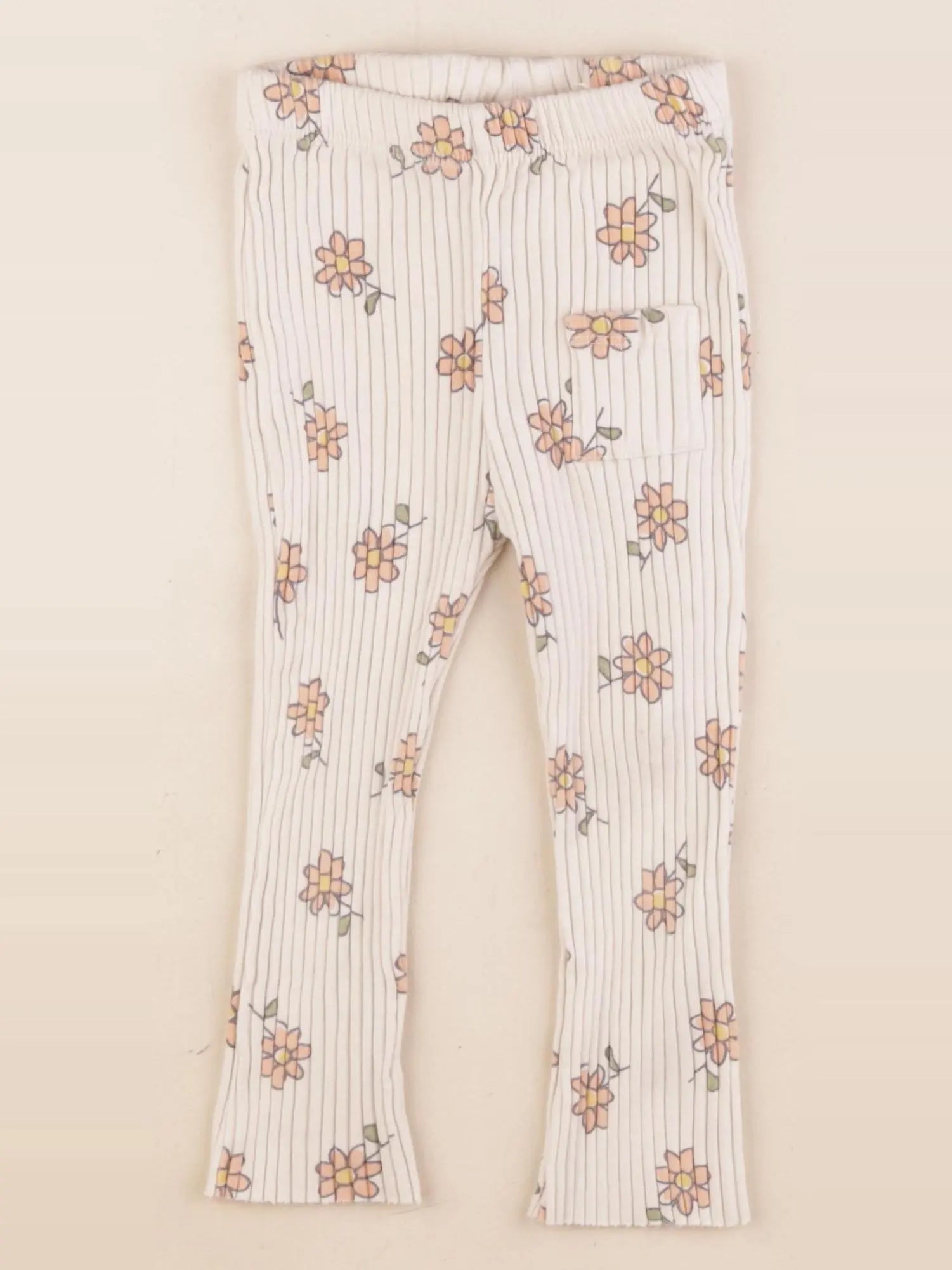 Zara - legging beige - 3/4 ans