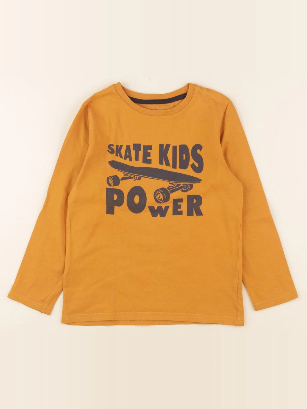Vertbaudet - tee-shirt orange - 8 ans