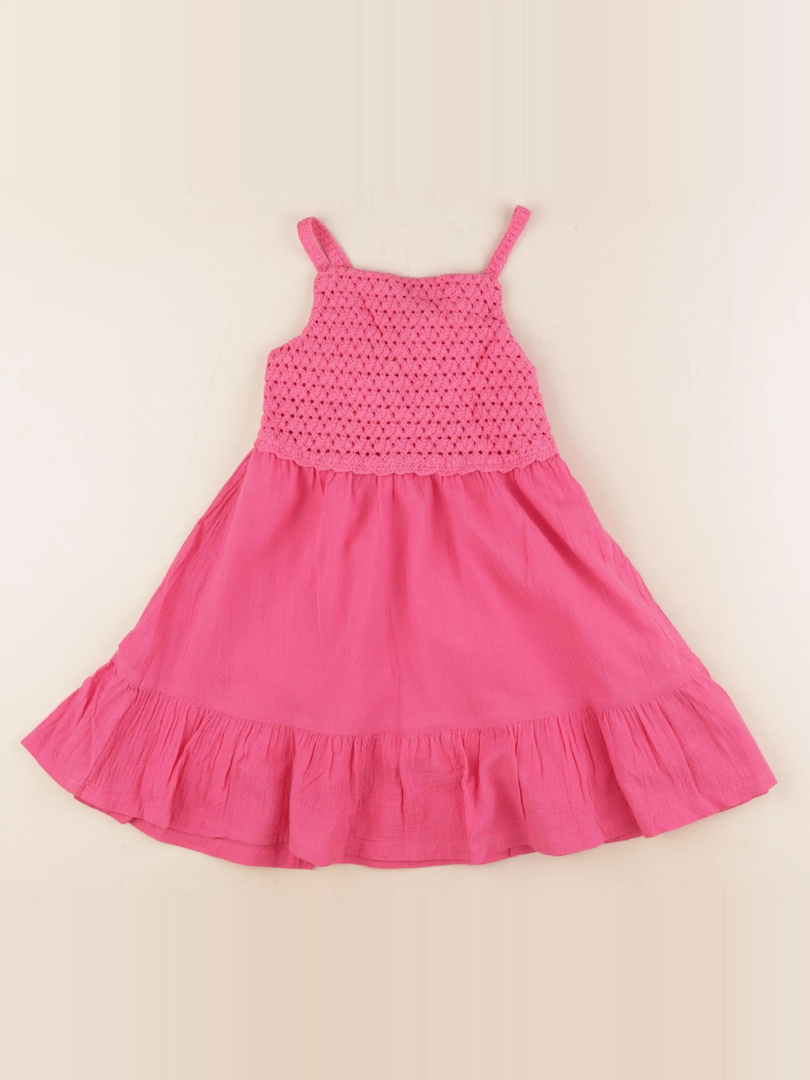 Okaidi - robe rose - 4 ans