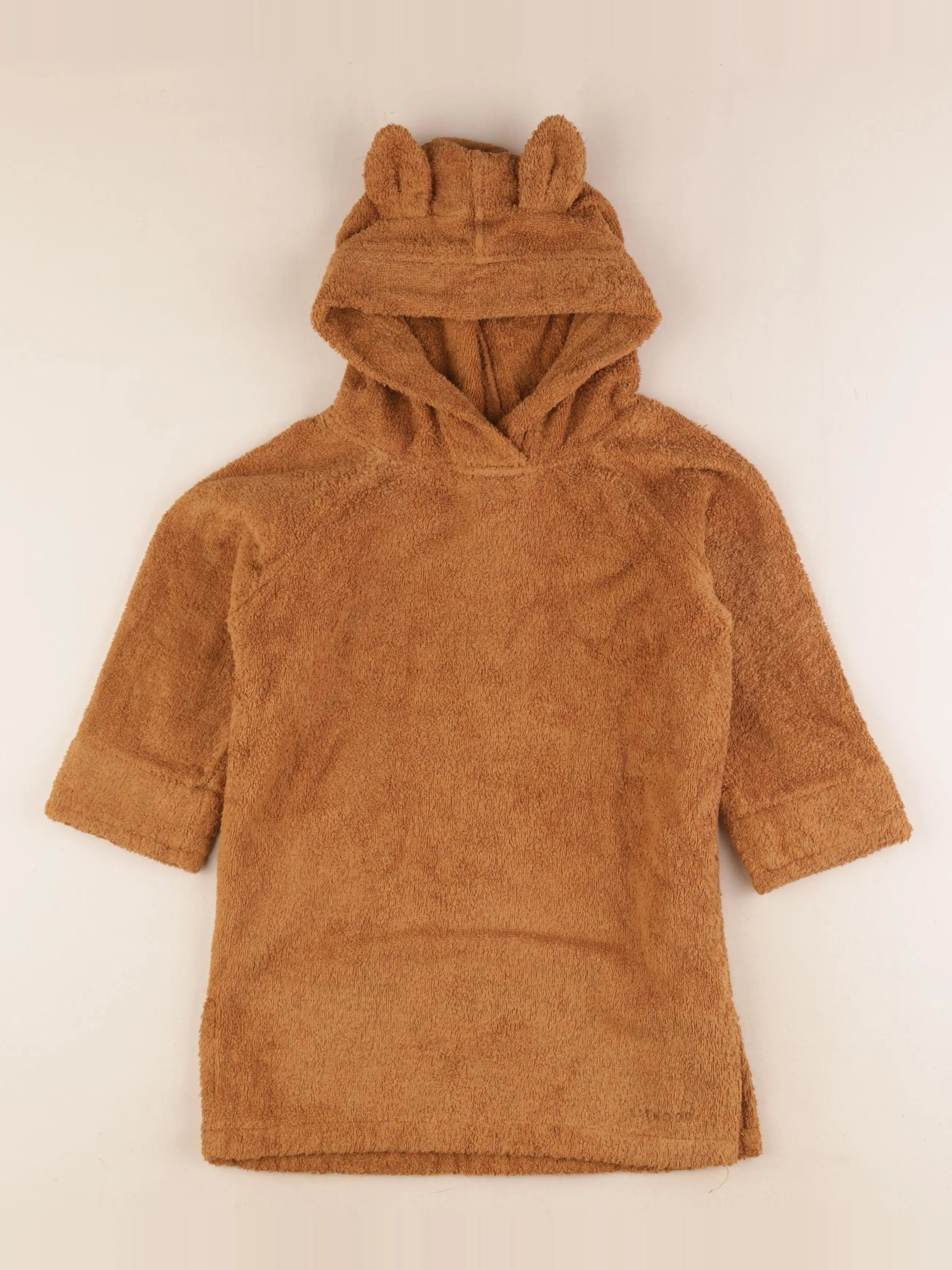 Liewood - cape de bain marron - 3/4 ans