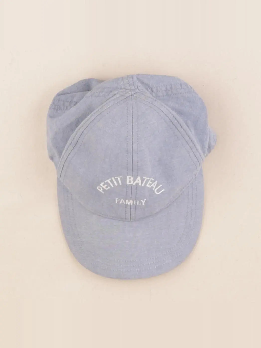 Petit Bateau - casquette bleu - 3/4 ans