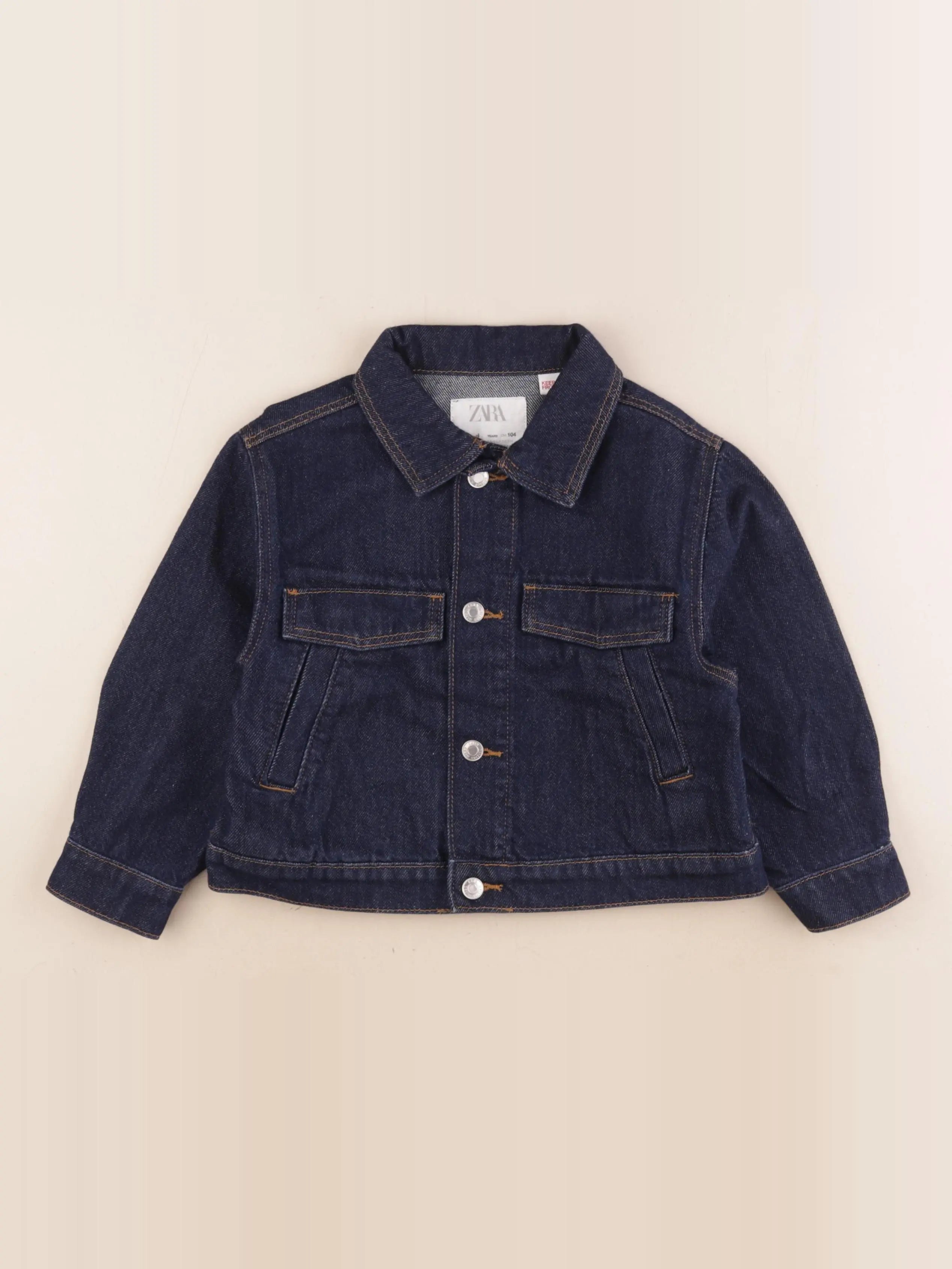 Zara - veste bleu - 4 ans