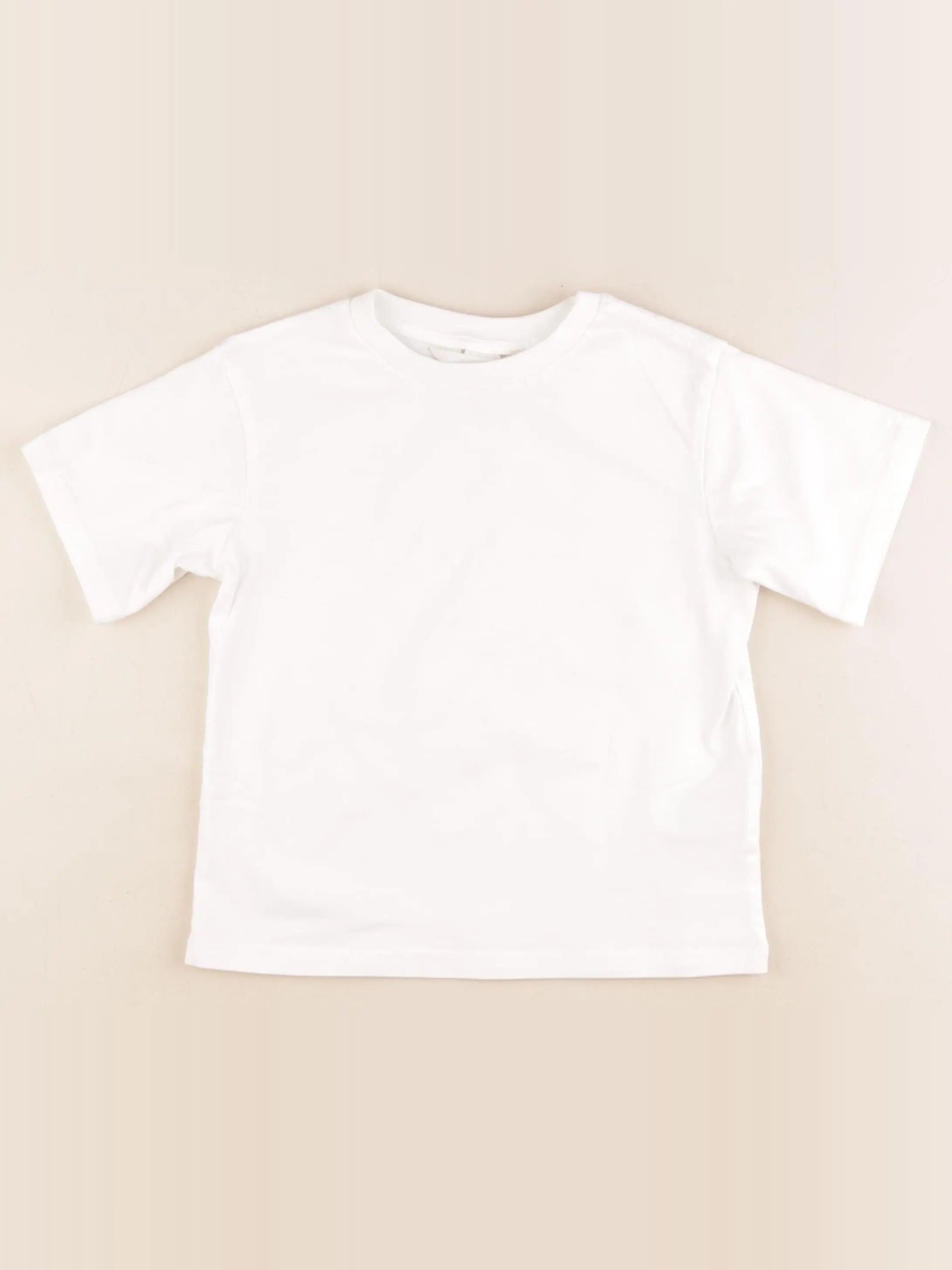 H&M - tee-shirt blanc - 2/4 ans