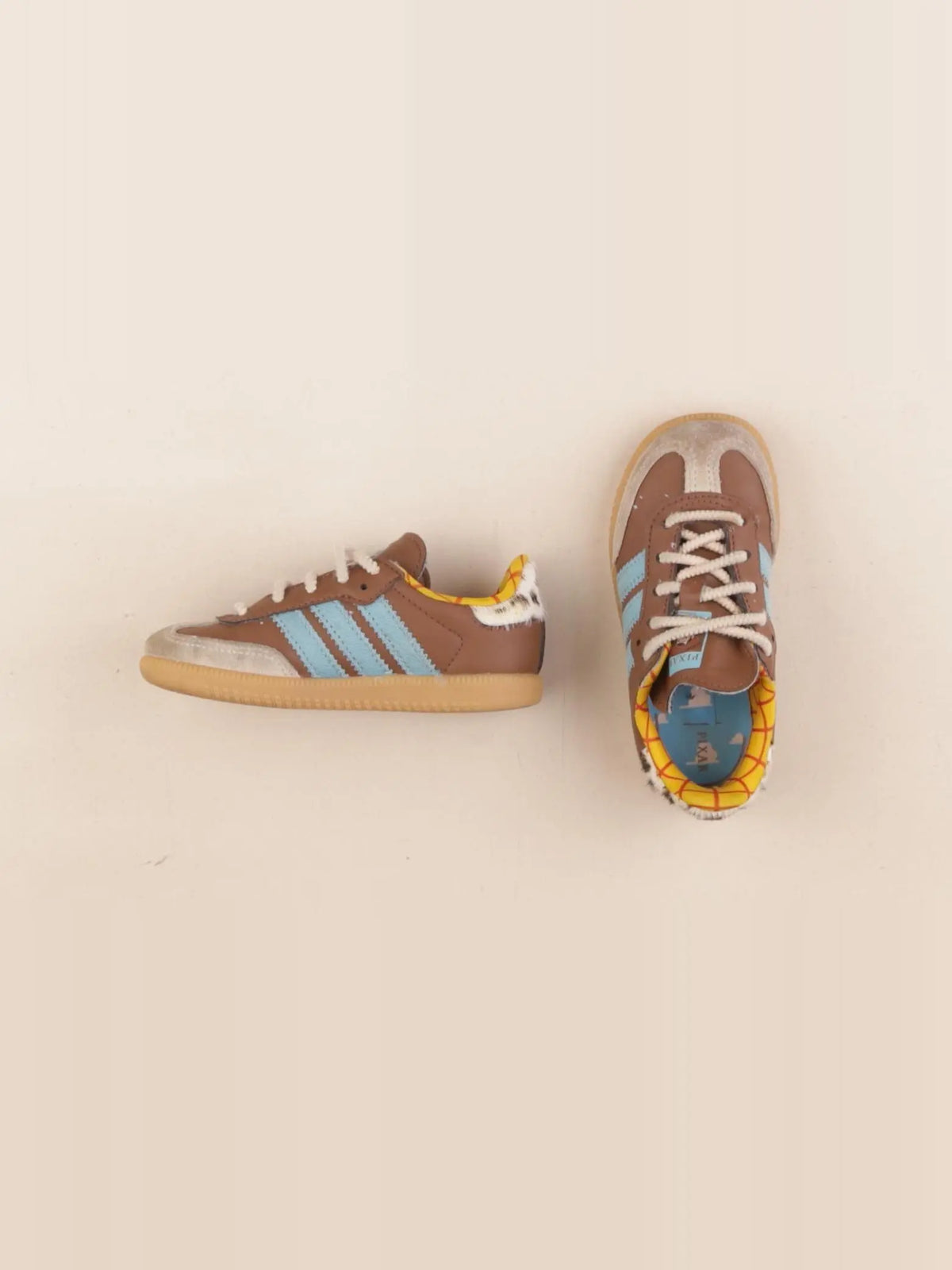 Adidas - baskets marron - pointure 24