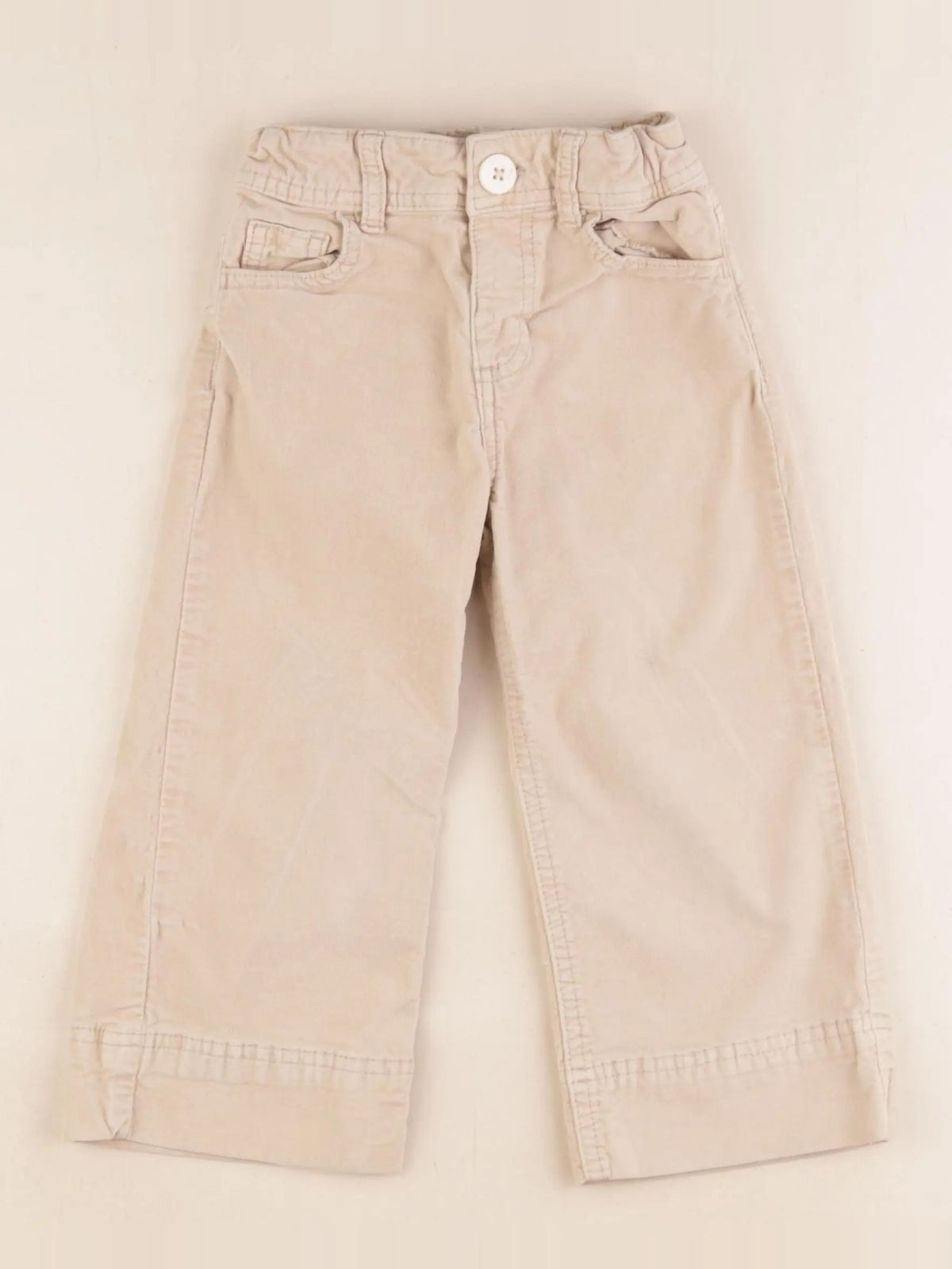 Zara - pantalon beige - 2/3 ans