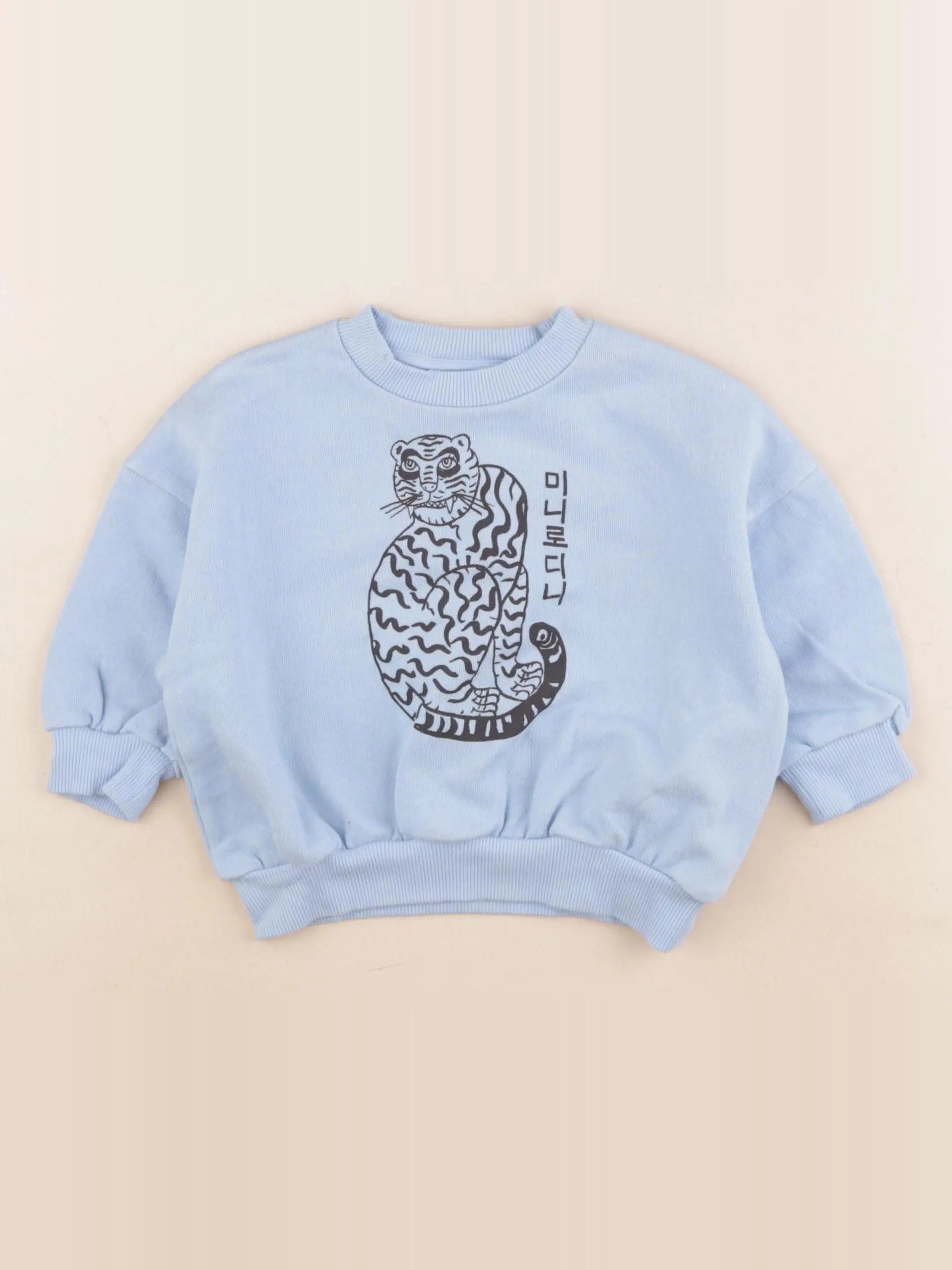 Mini Rodini - sweat bleu - 12/18 mois