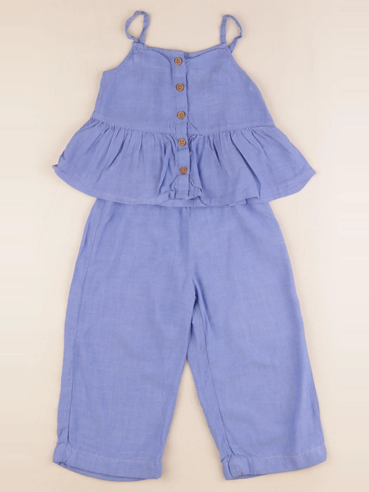 H&M - ensemble bleu - 3/4 ans