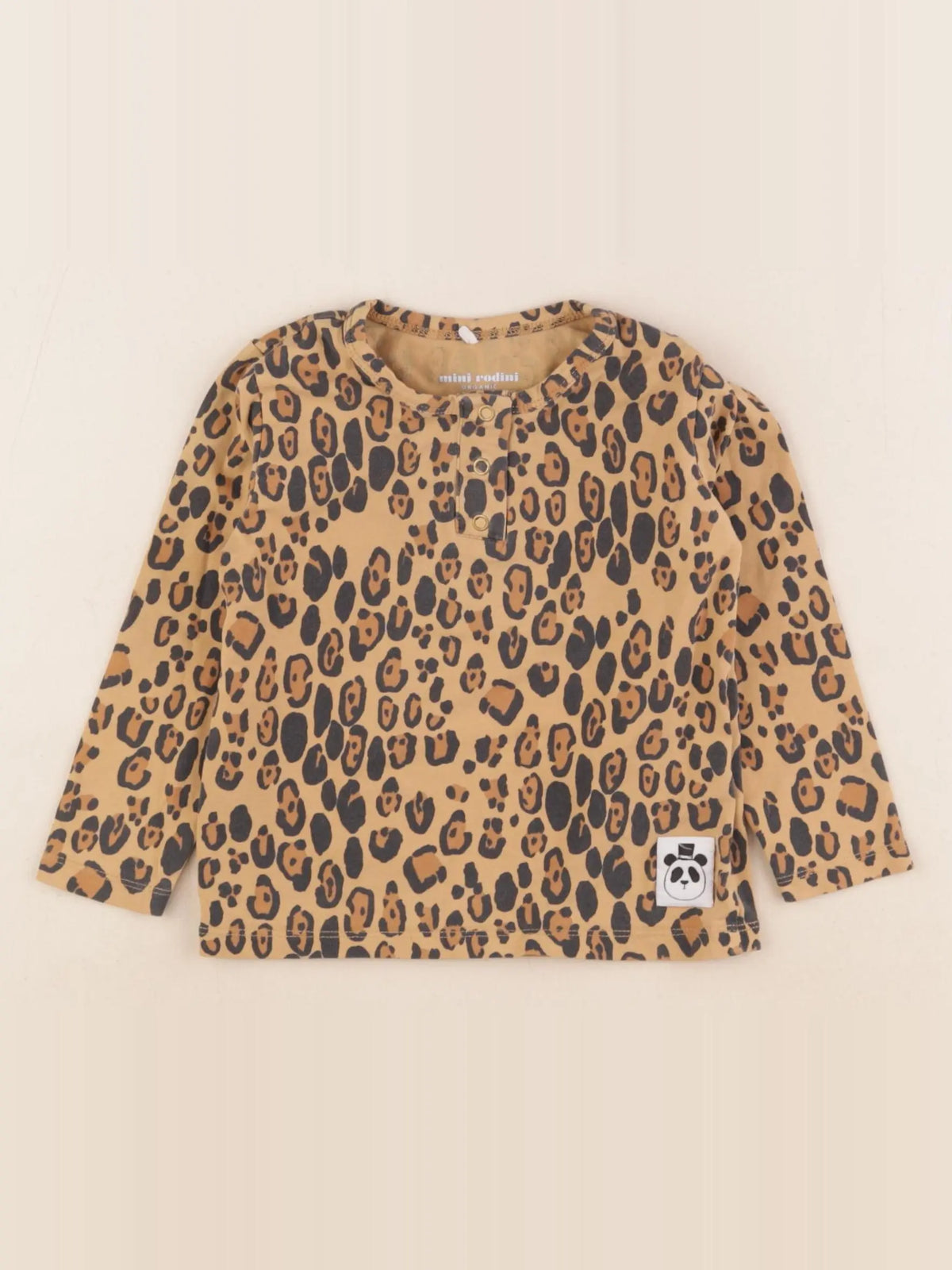 Mini Rodini - tee-shirt marron, beige - 12/18 mois