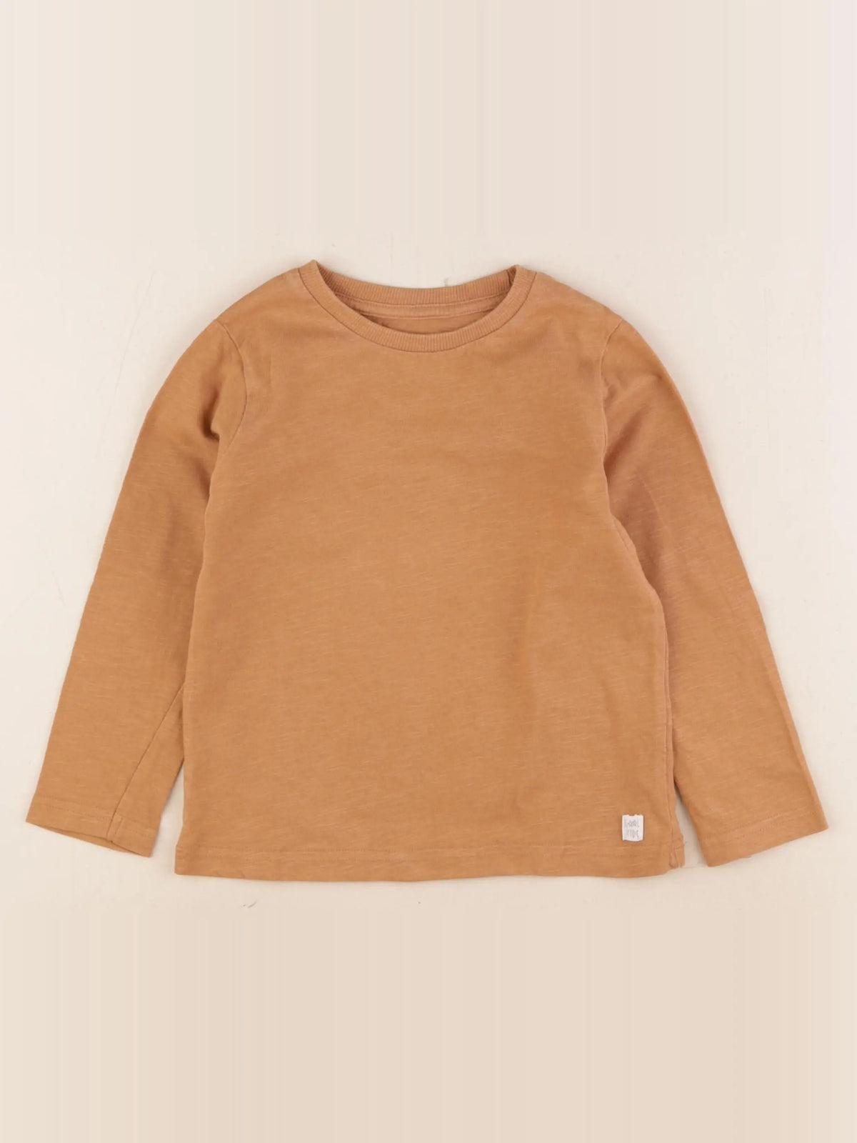 Vertbaudet - tee-shirt marron - 4 ans