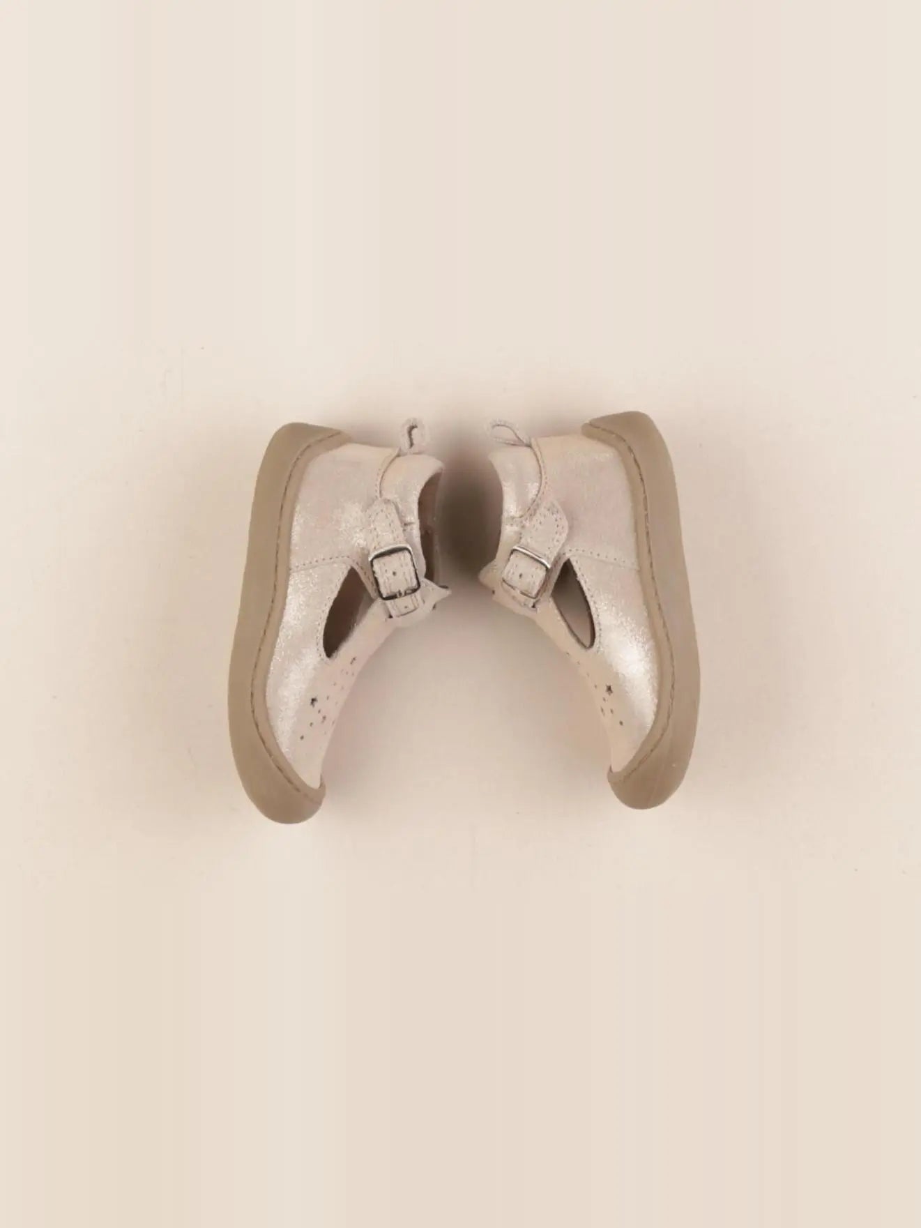 Vertbaudet - derbies or - pointure 20