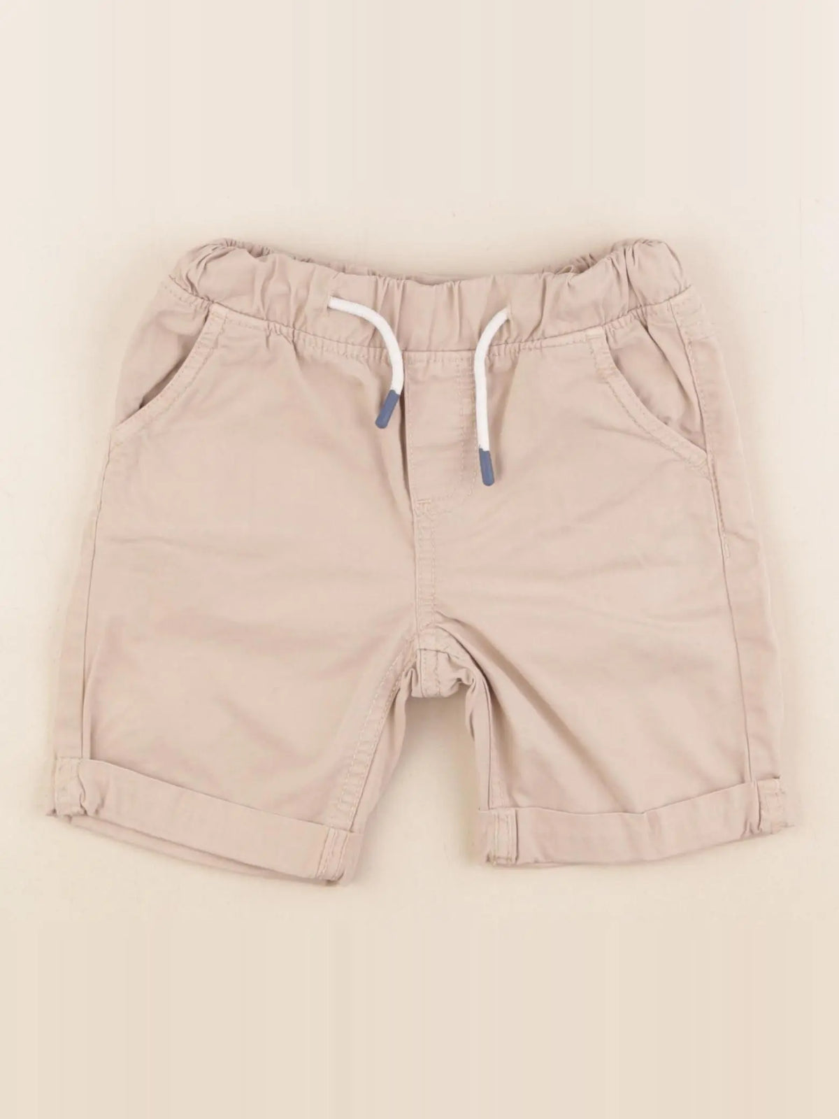 Vertbaudet - short beige - 4 ans