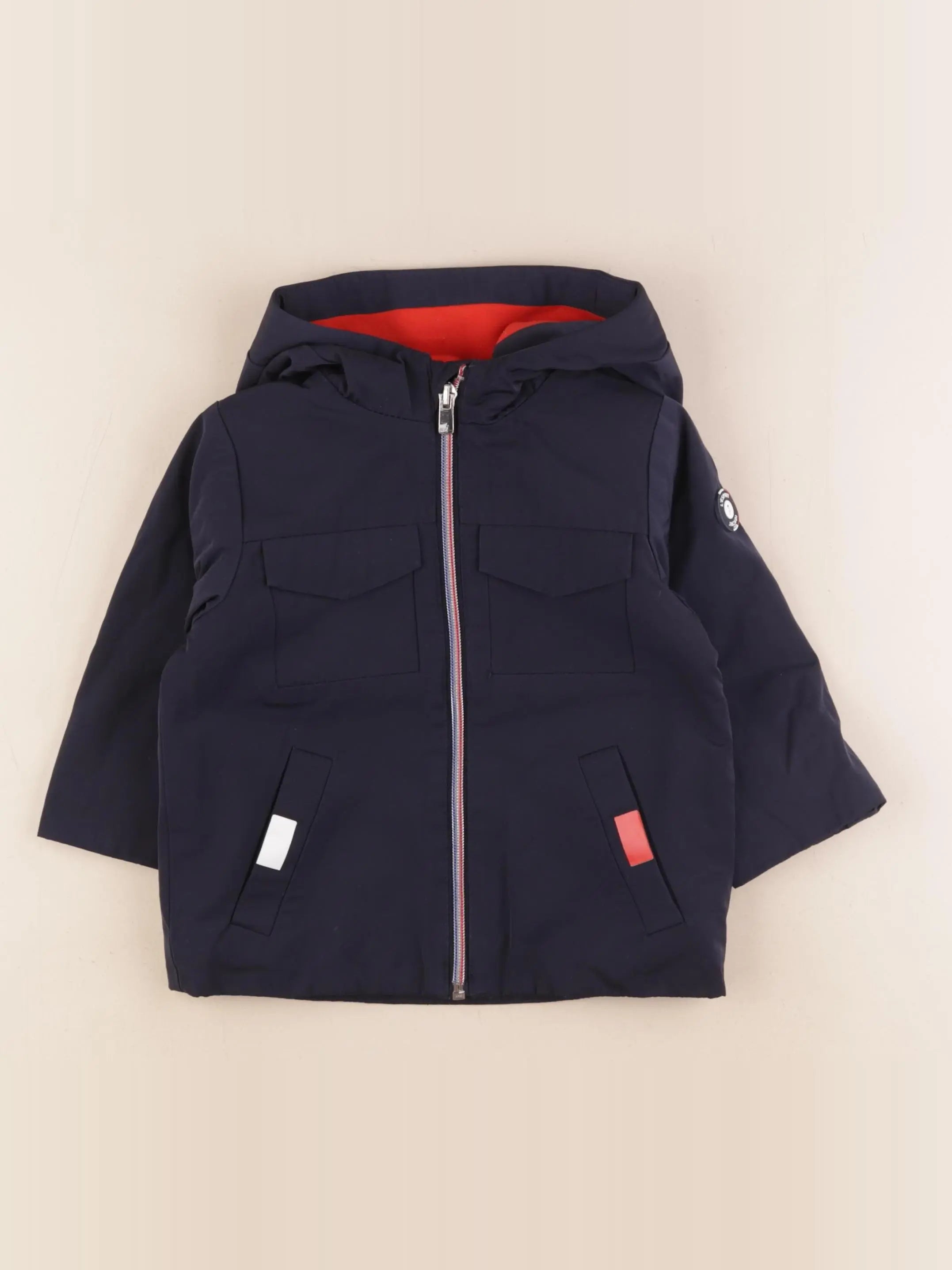 Jacadi - imperméable bleu - 18 mois
