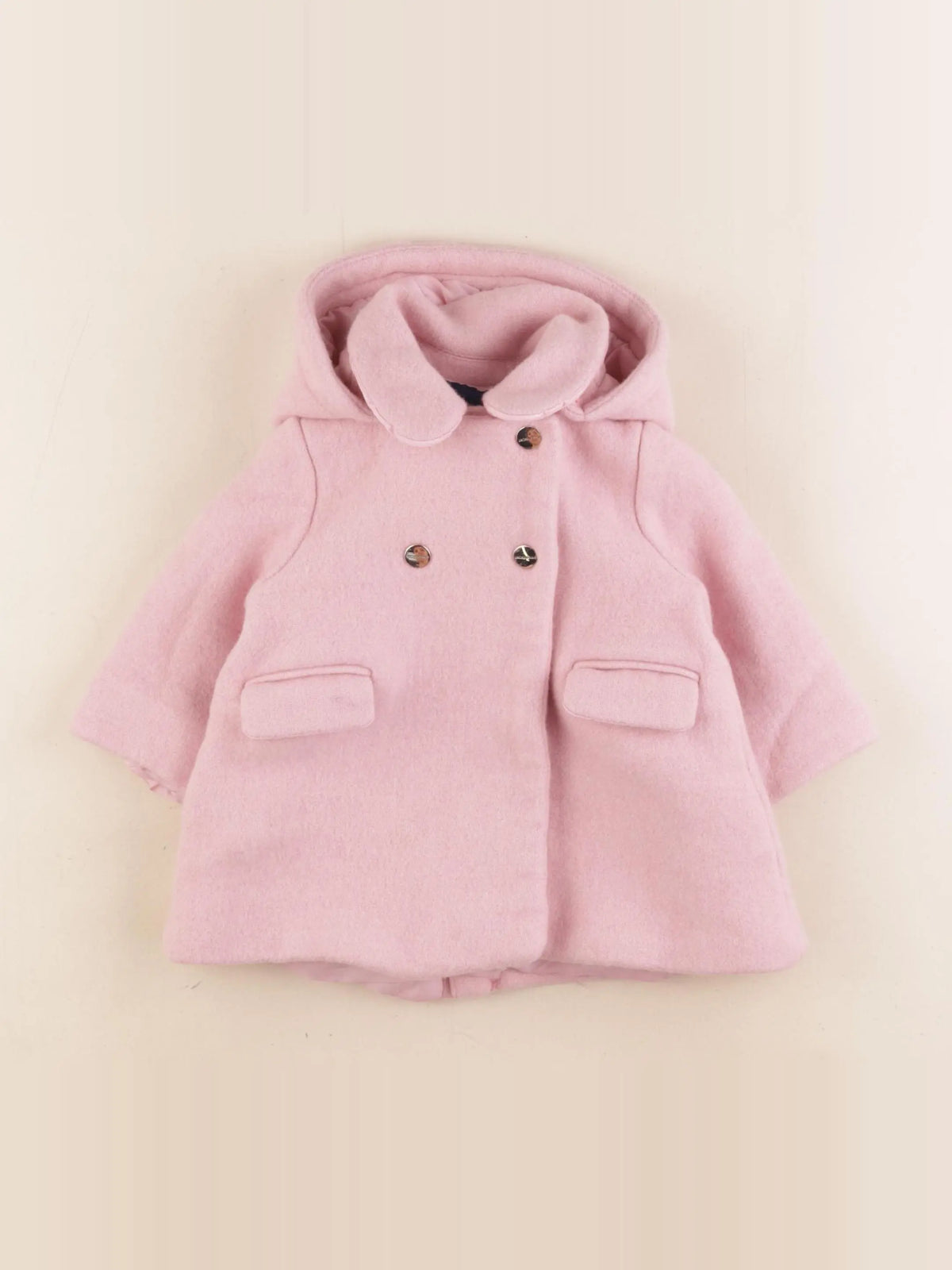 Jacadi - manteau rose - 1 an