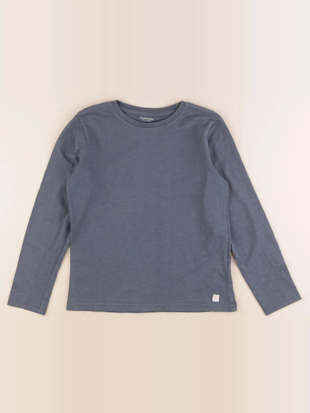 Vertbaudet - tee-shirt bleu - 10 ans
