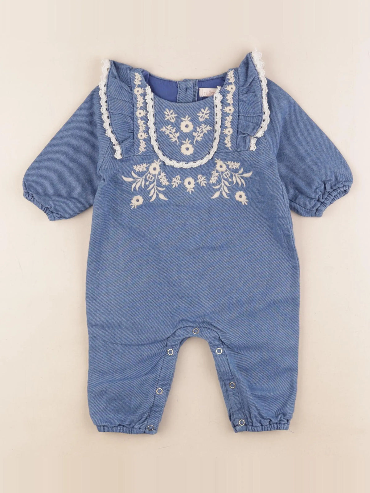 Louise Misha - combinaison bleu - 6 mois