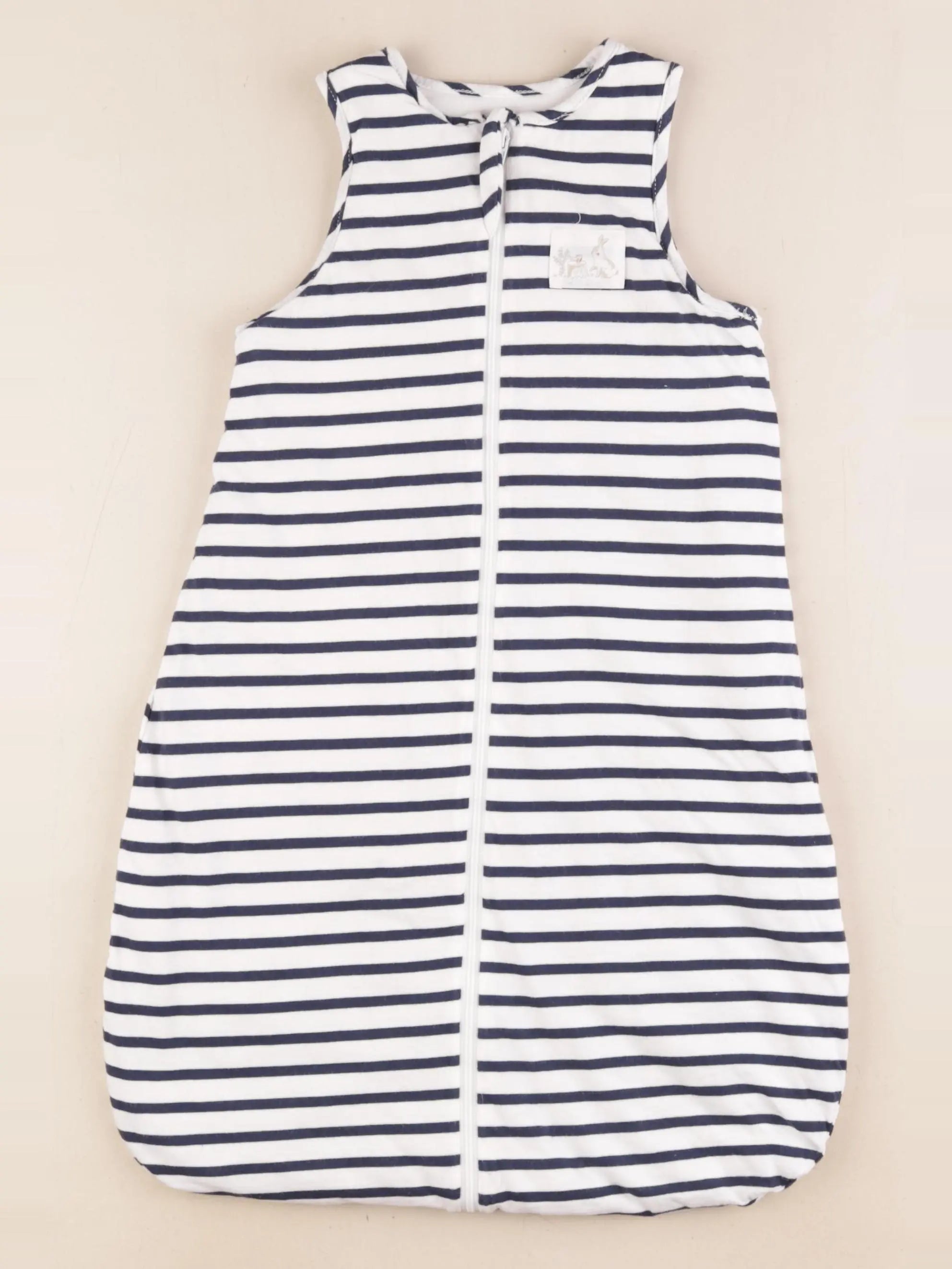 Boutchou - gigoteuse TOG 2 bleu, blanc - 0/6 mois