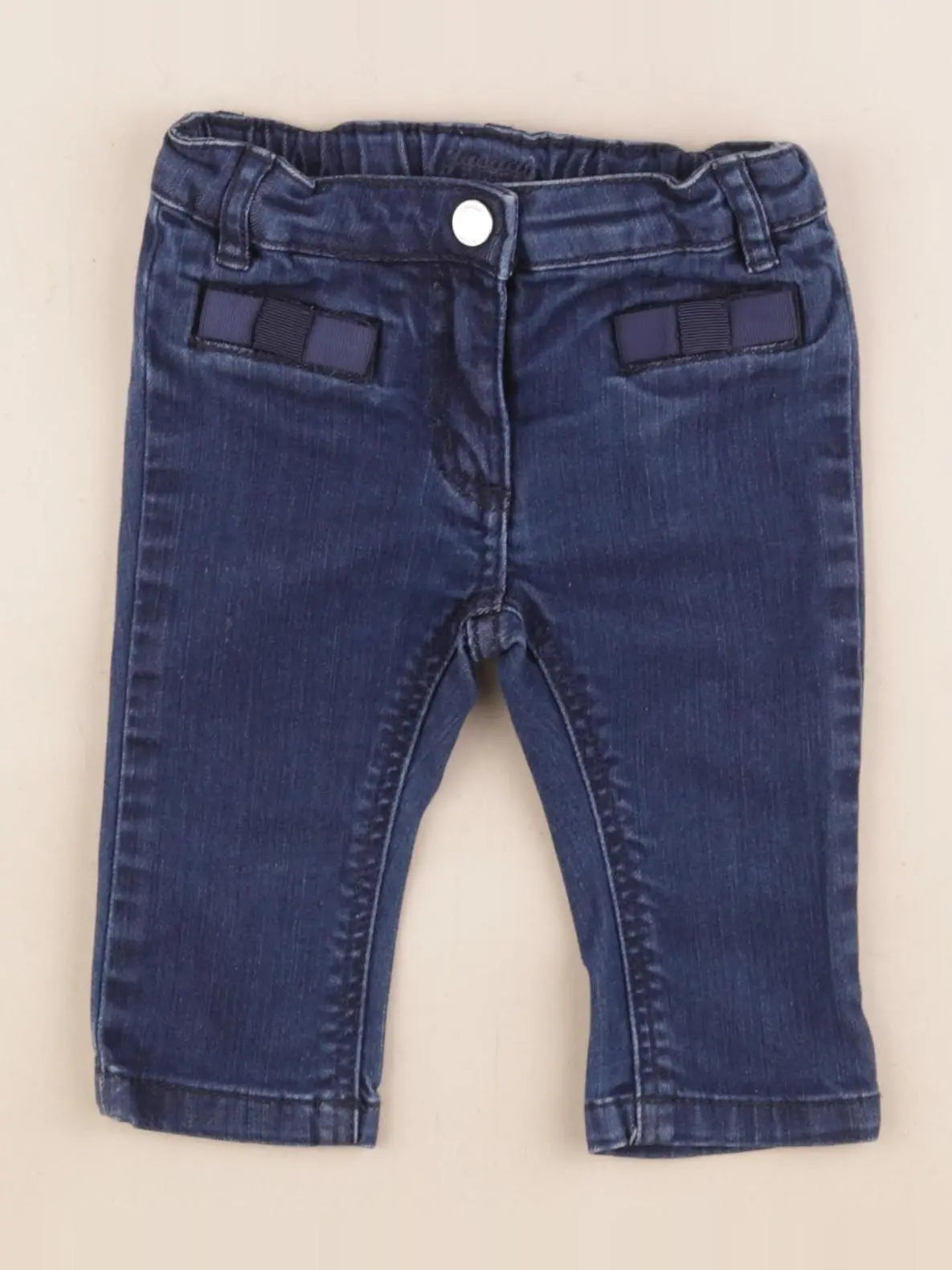 Jacadi - jean bleu - 6 mois