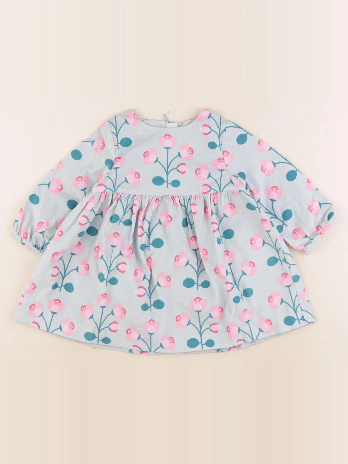 Jacadi - robe vert - 12 mois