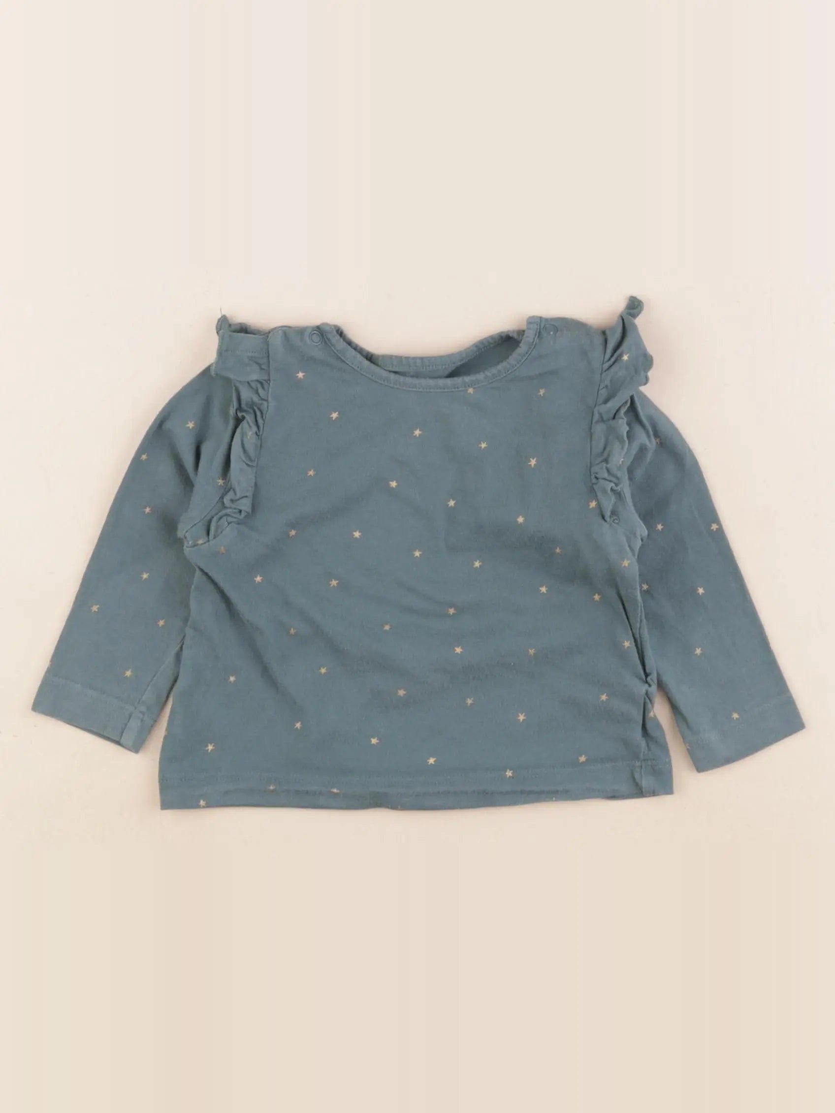 Boutchou - tee-shirt vert - 9 mois