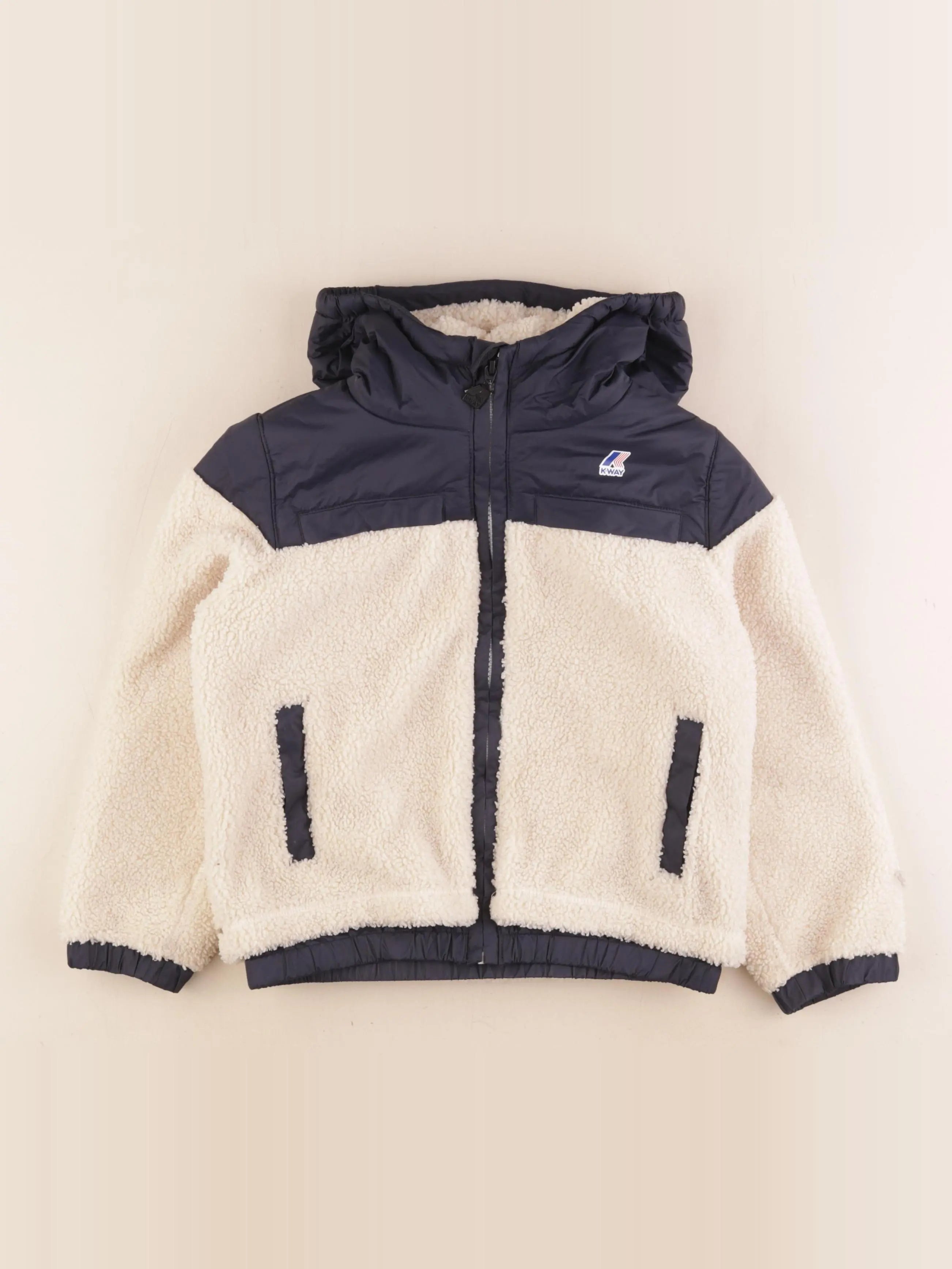 K-Way - veste bleu - 6 ans