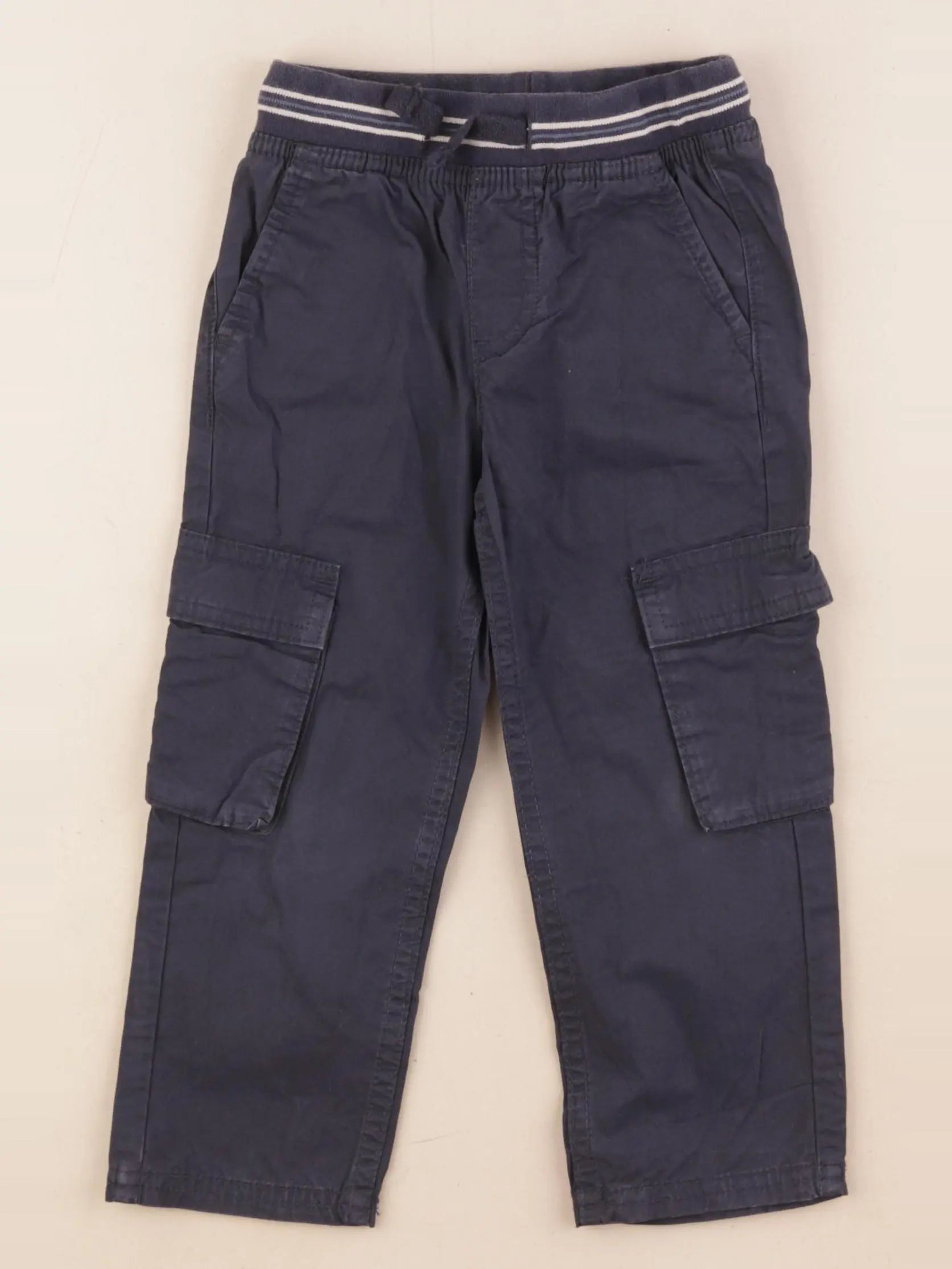Vertbaudet - pantalon bleu - 3 ans