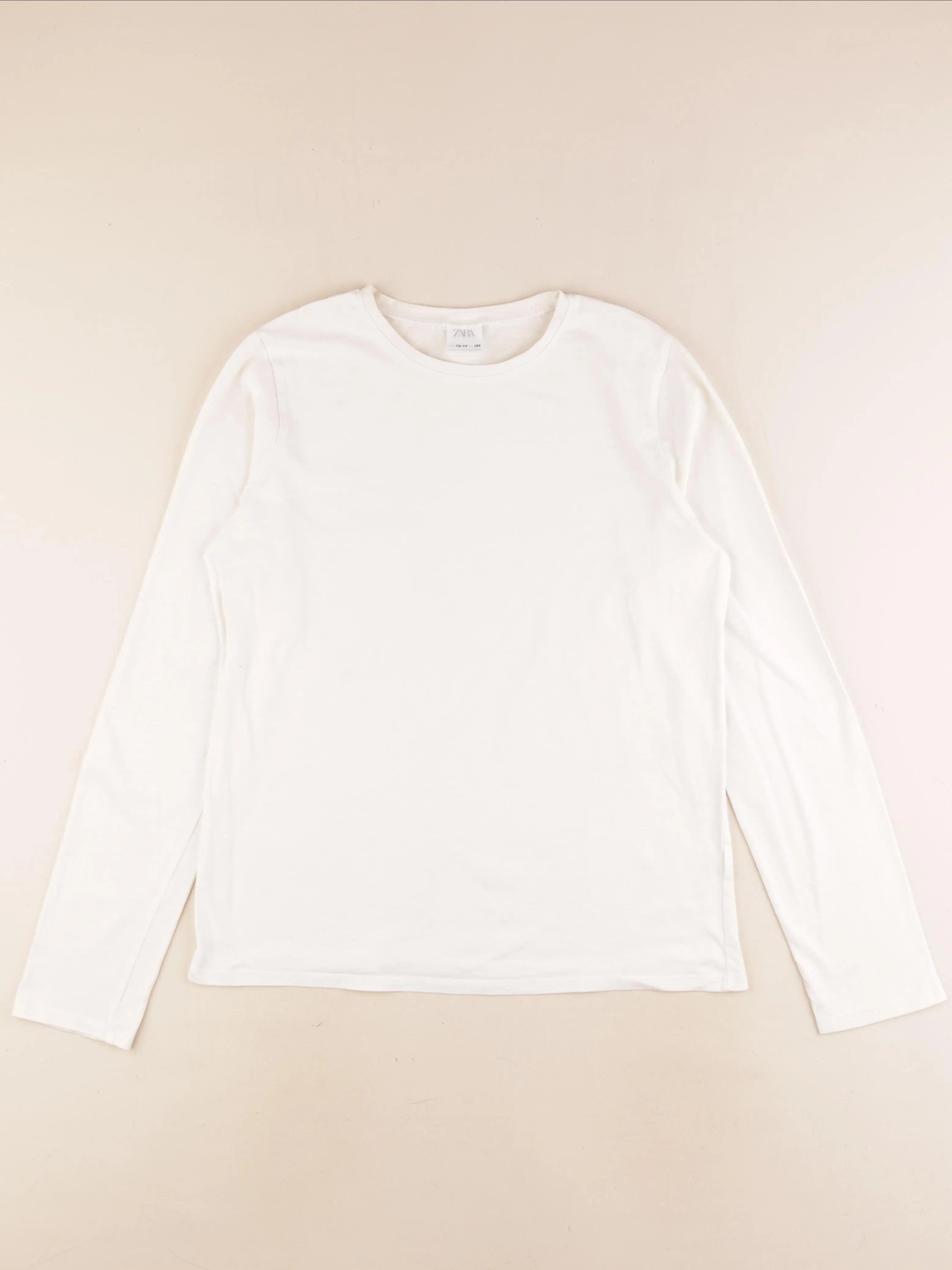 Zara - tee-shirt blanc - 13/14 ans
