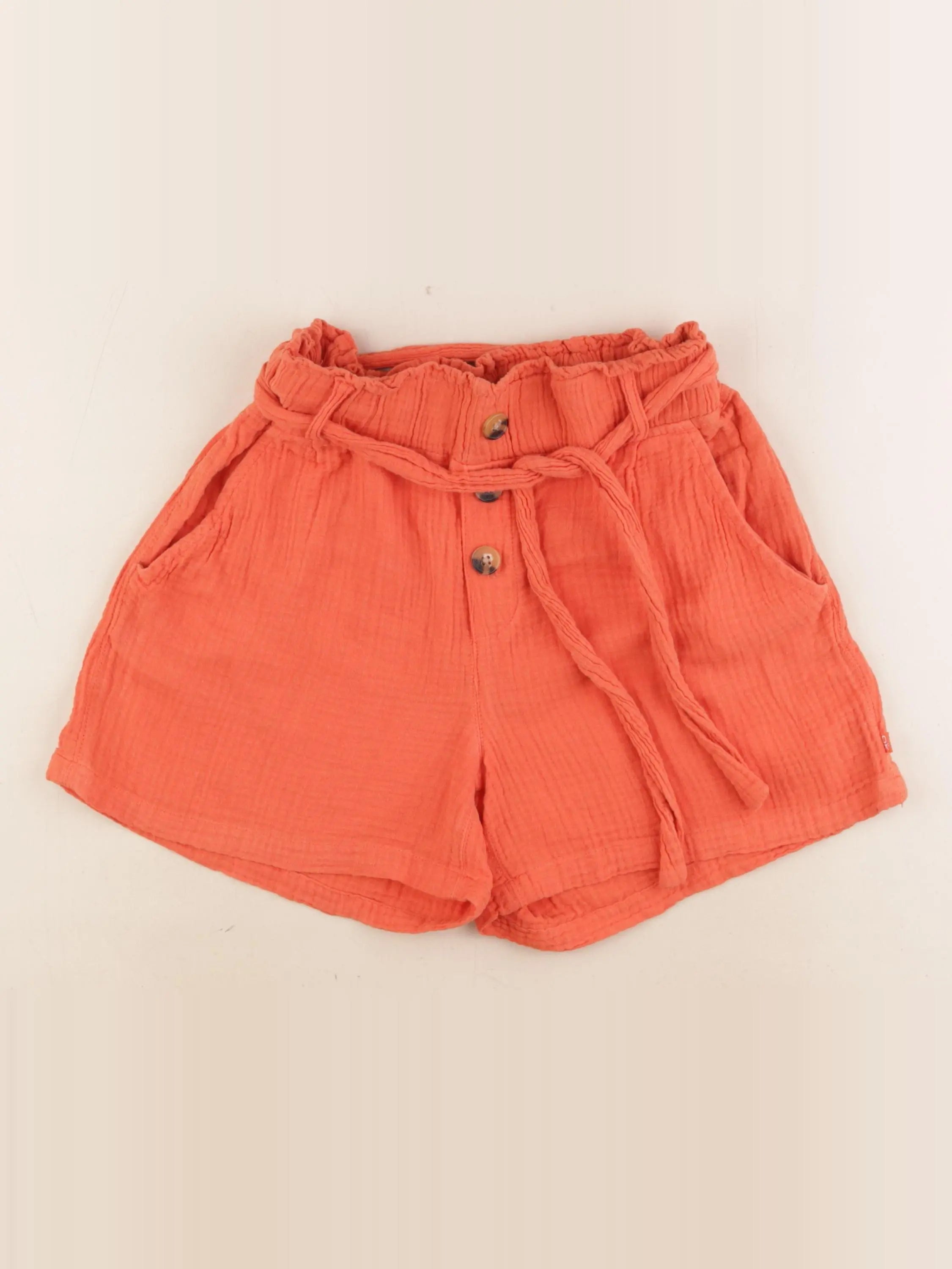 Okaidi - short orange - 12 ans