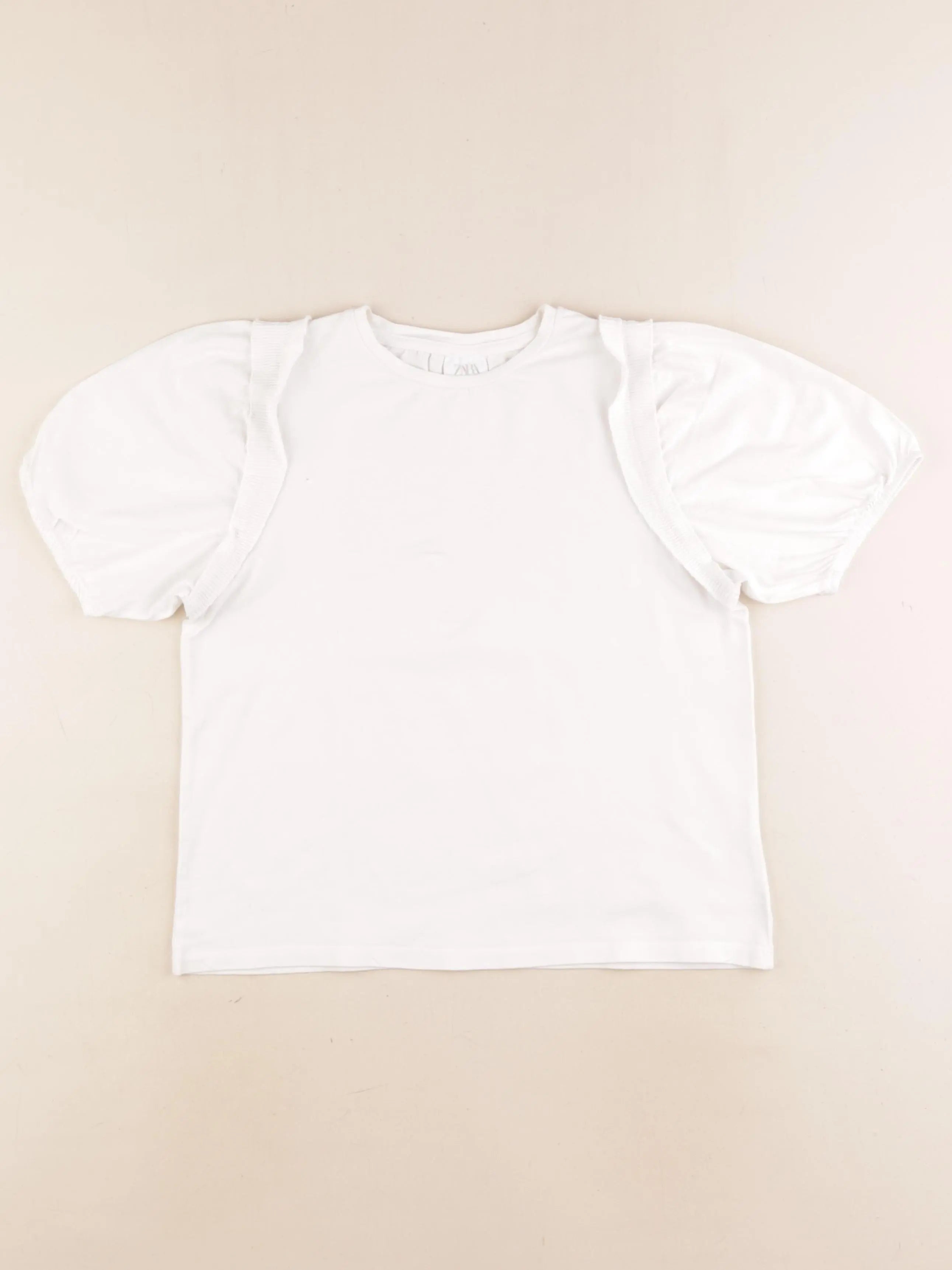 Zara - tee-shirt blanc - 11/12 ans
