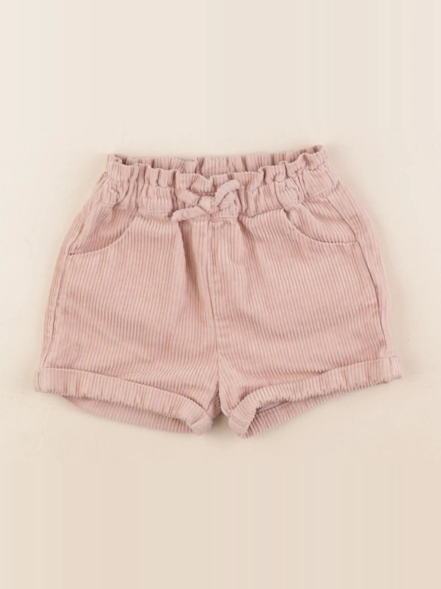 Vertbaudet - short rose - 18 mois