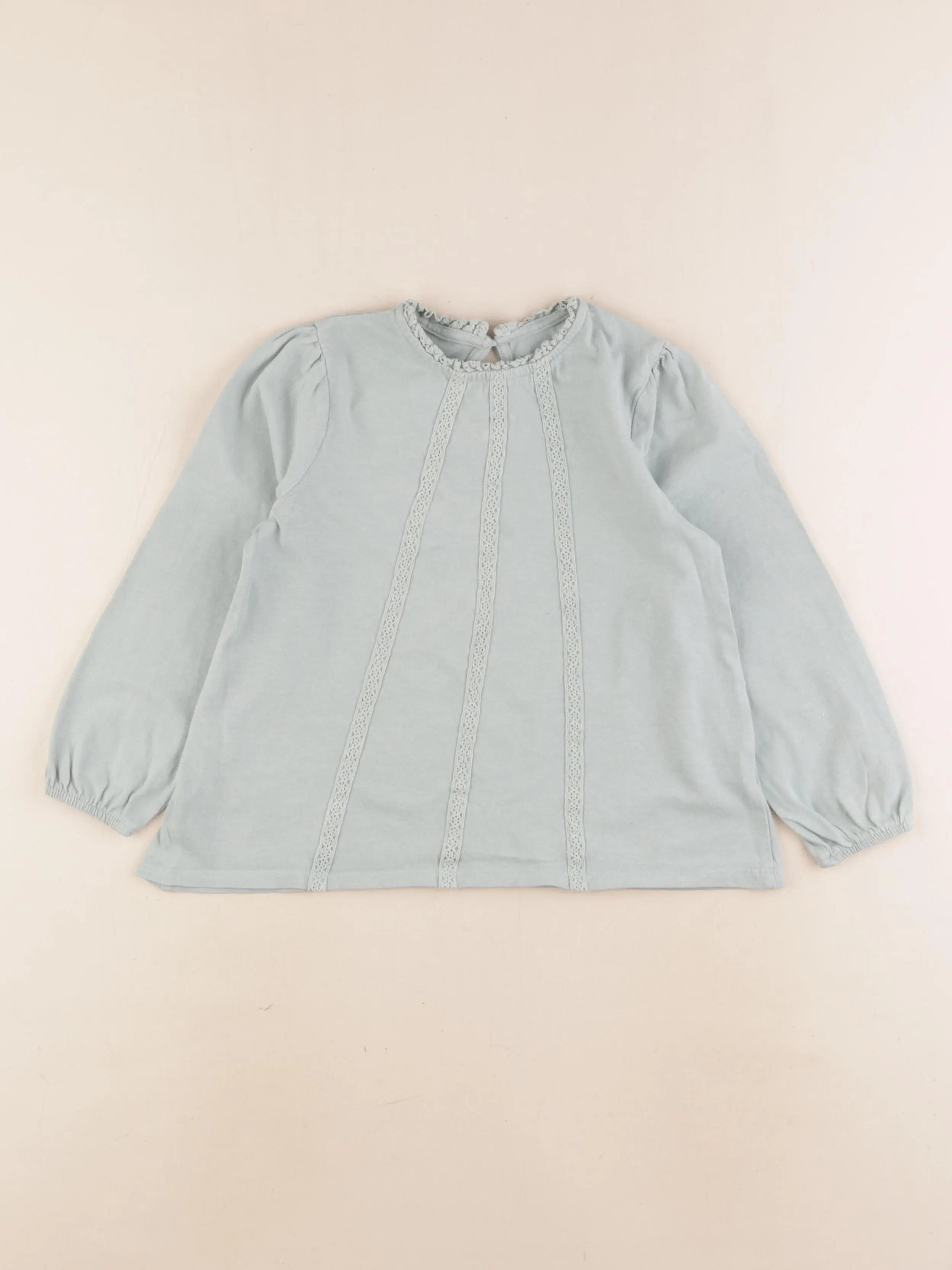 Vertbaudet - tee-shirt vert - 6 ans
