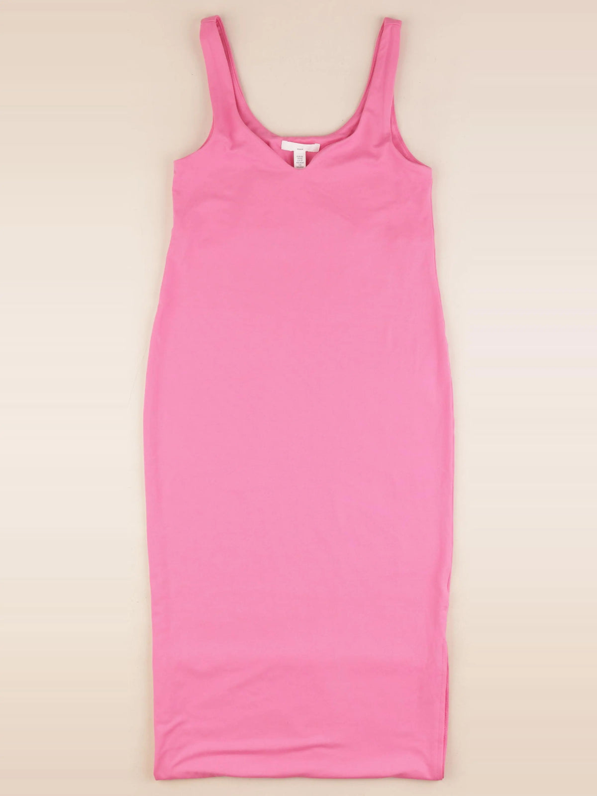 H&M - robe grossesse rose - xs