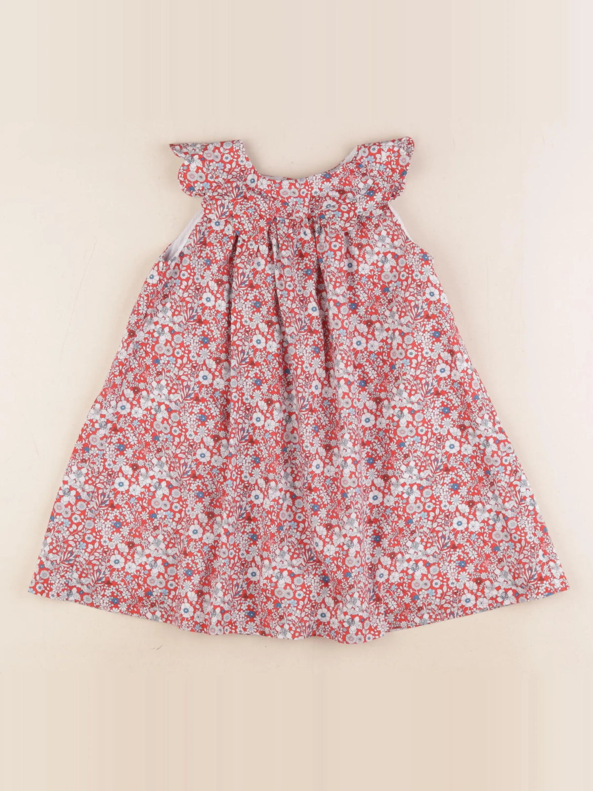 Jacadi - robe liberty multicolore - 36 mois