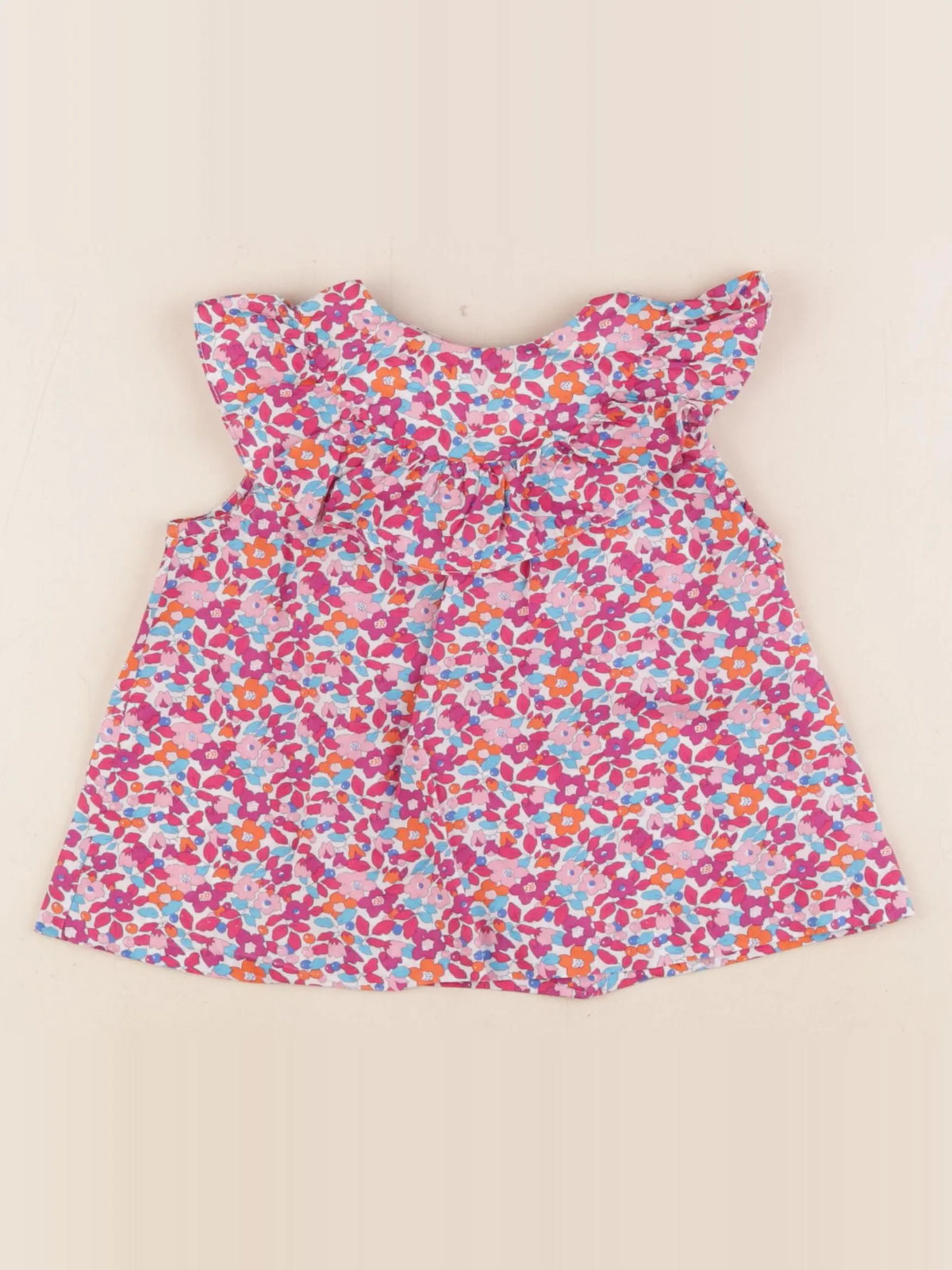 Jacadi - blouse liberty multicolore - 3 ans