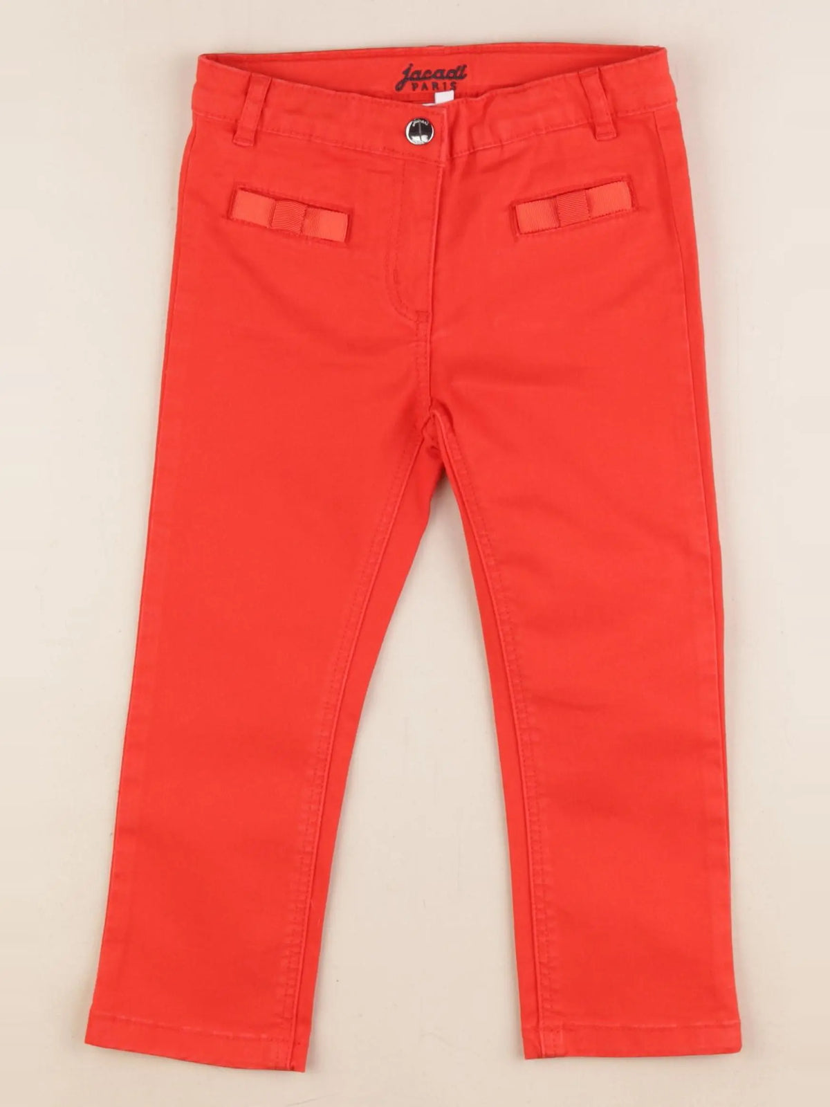 Jacadi - jean rouge - 36 mois