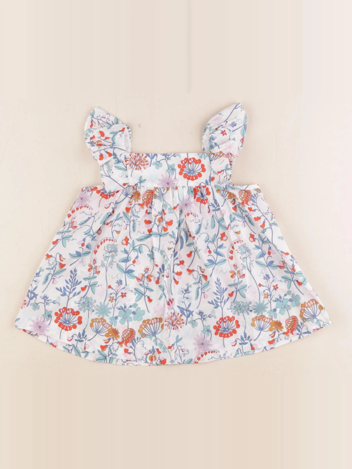 Jacadi - blouse liberty multicolore - 24 mois