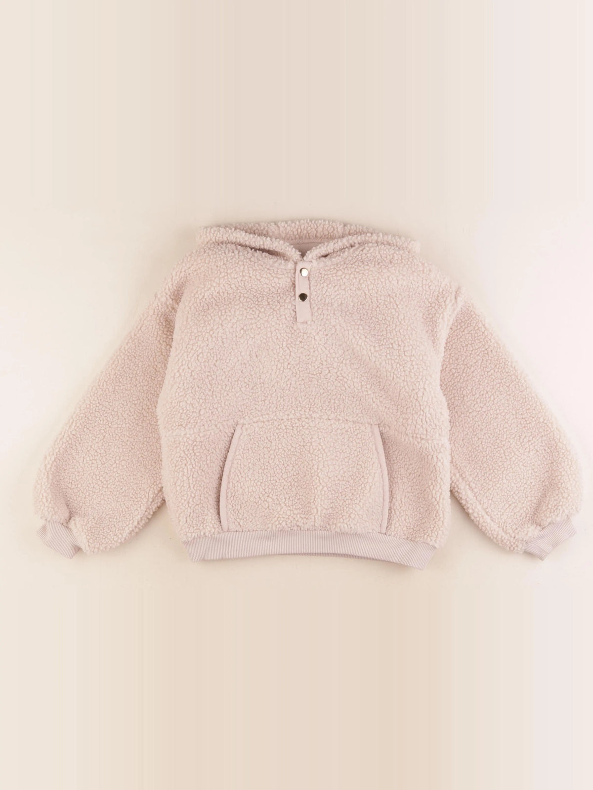 Vertbaudet - sweat beige - 8 ans