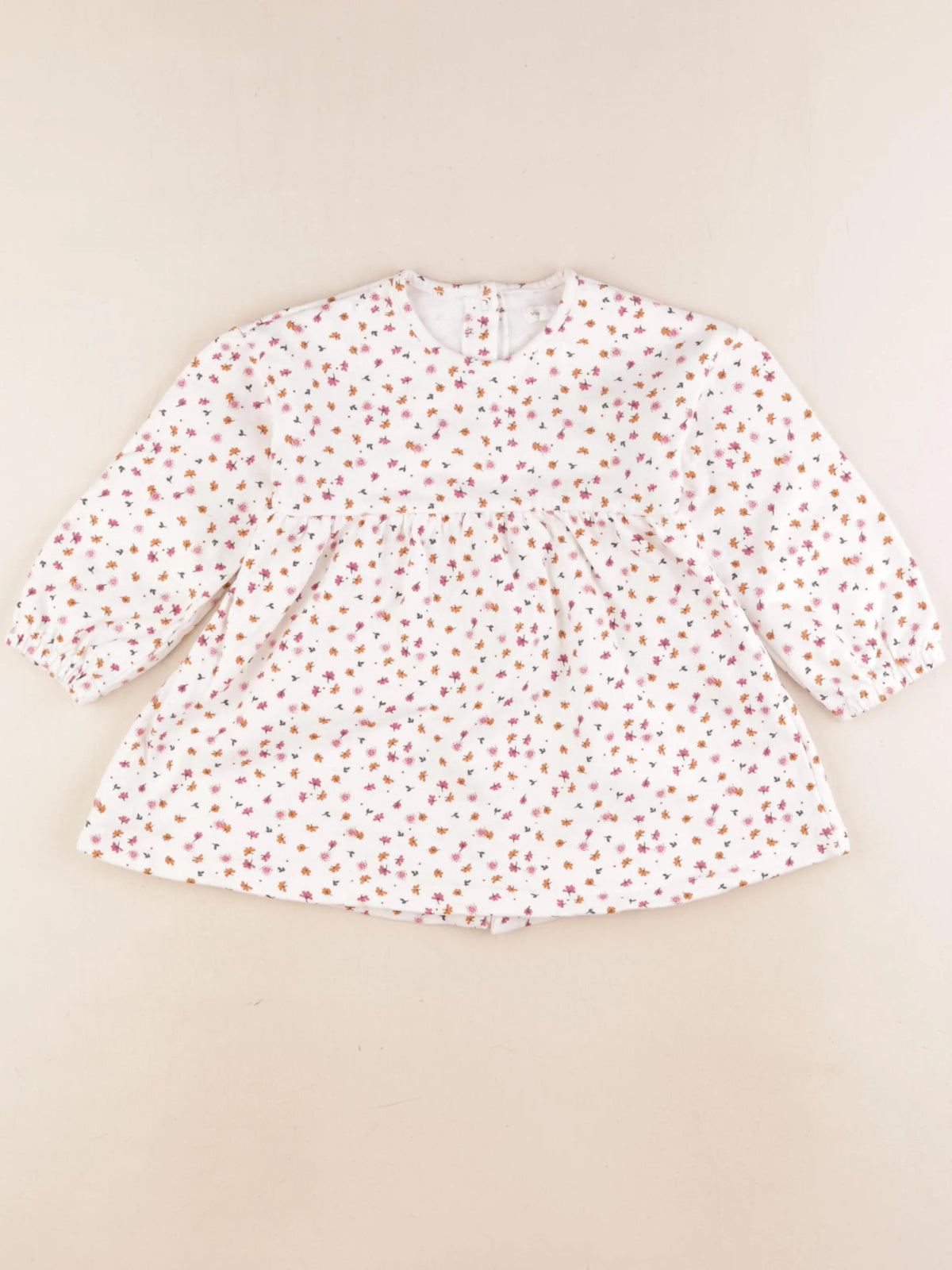 Vertbaudet - robe blanc - 24 mois