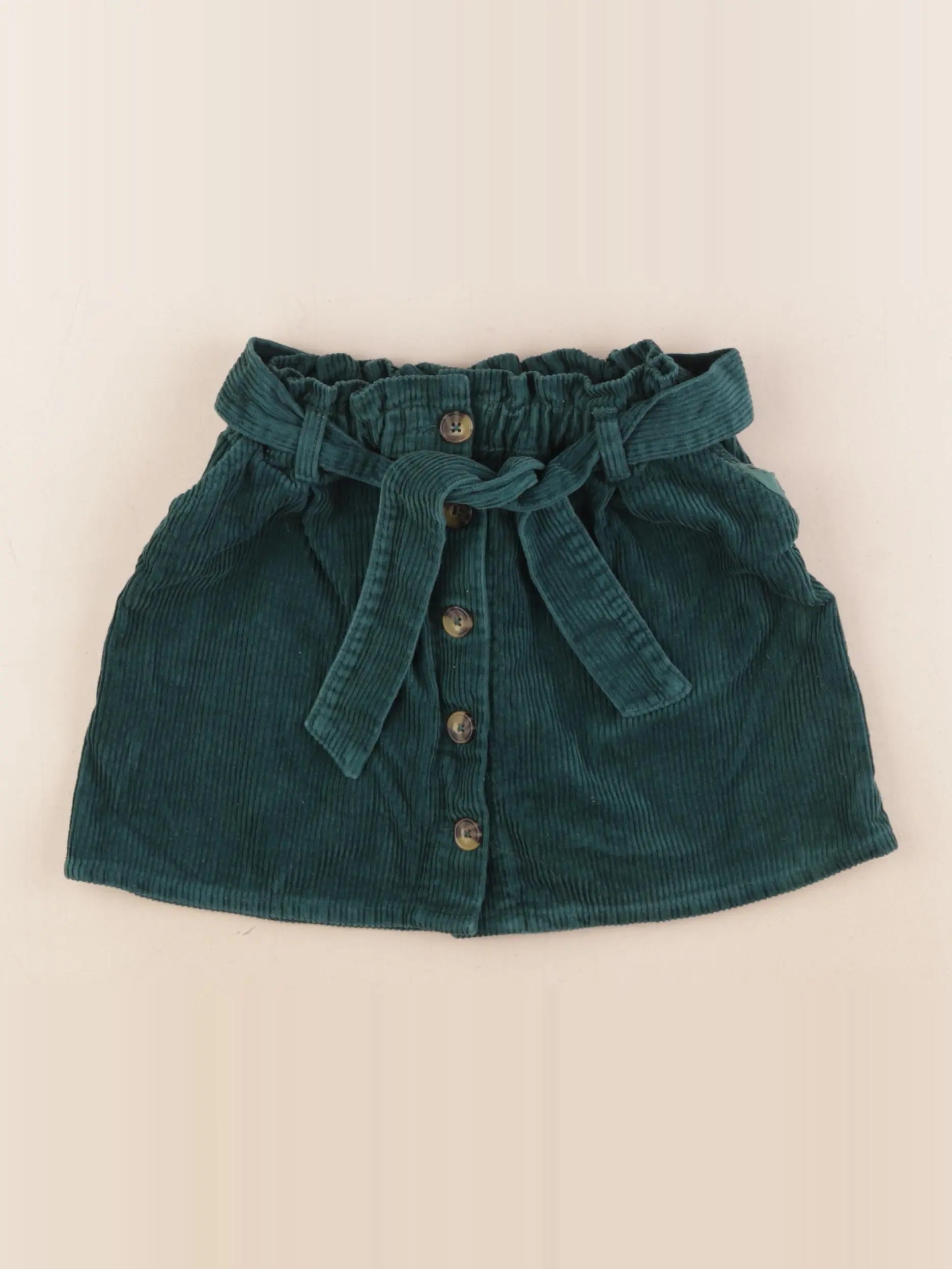 Vertbaudet - jupe vert - 7 ans