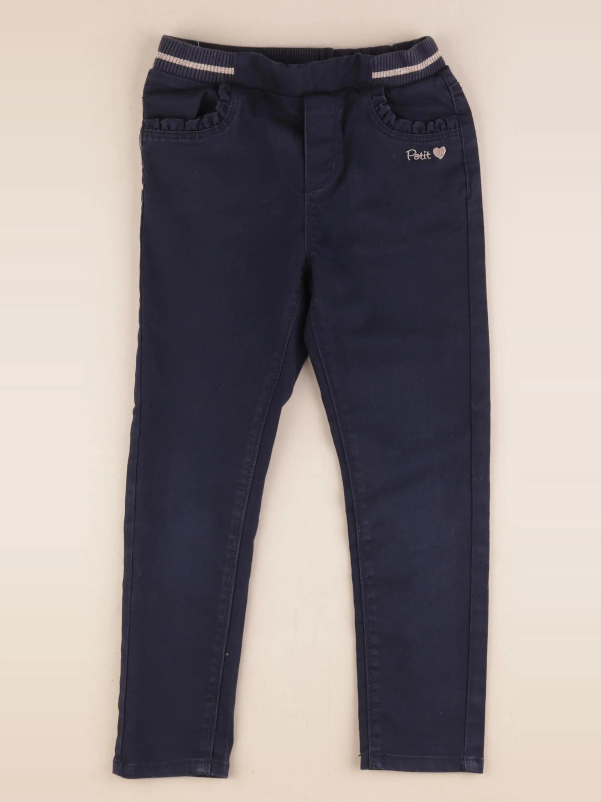 Vertbaudet - pantalon bleu - 6 ans
