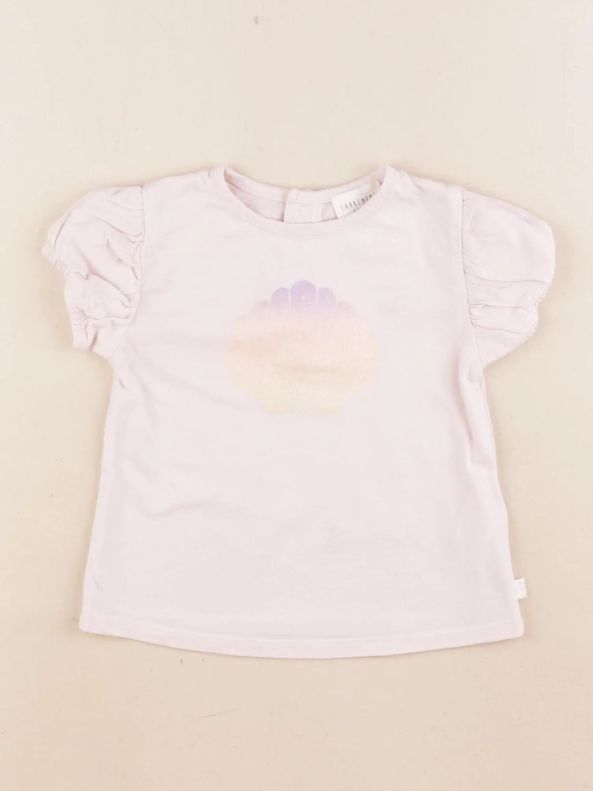 Carrément Beau - tee-shirt rose - 12 mois