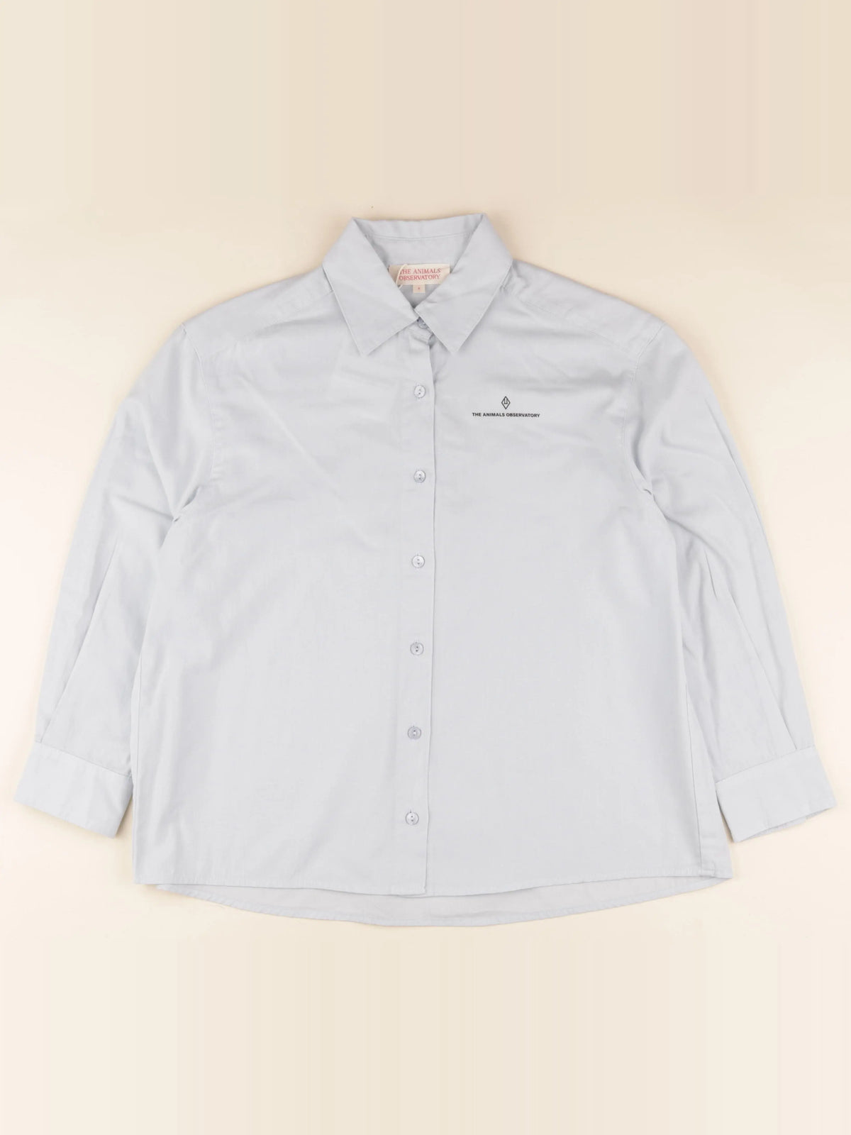 Chemise imprimé au dos bleu
