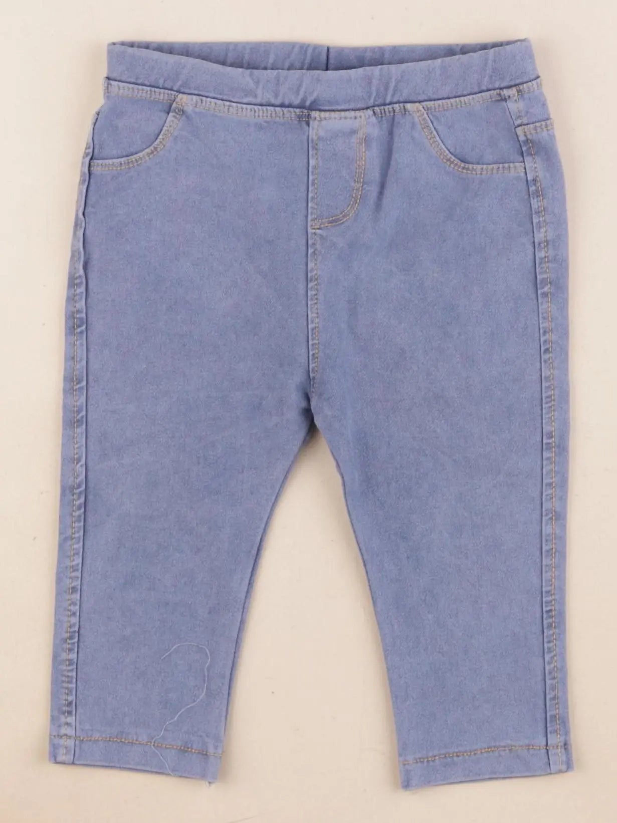 Zara - jegging bleu - 6/9 mois