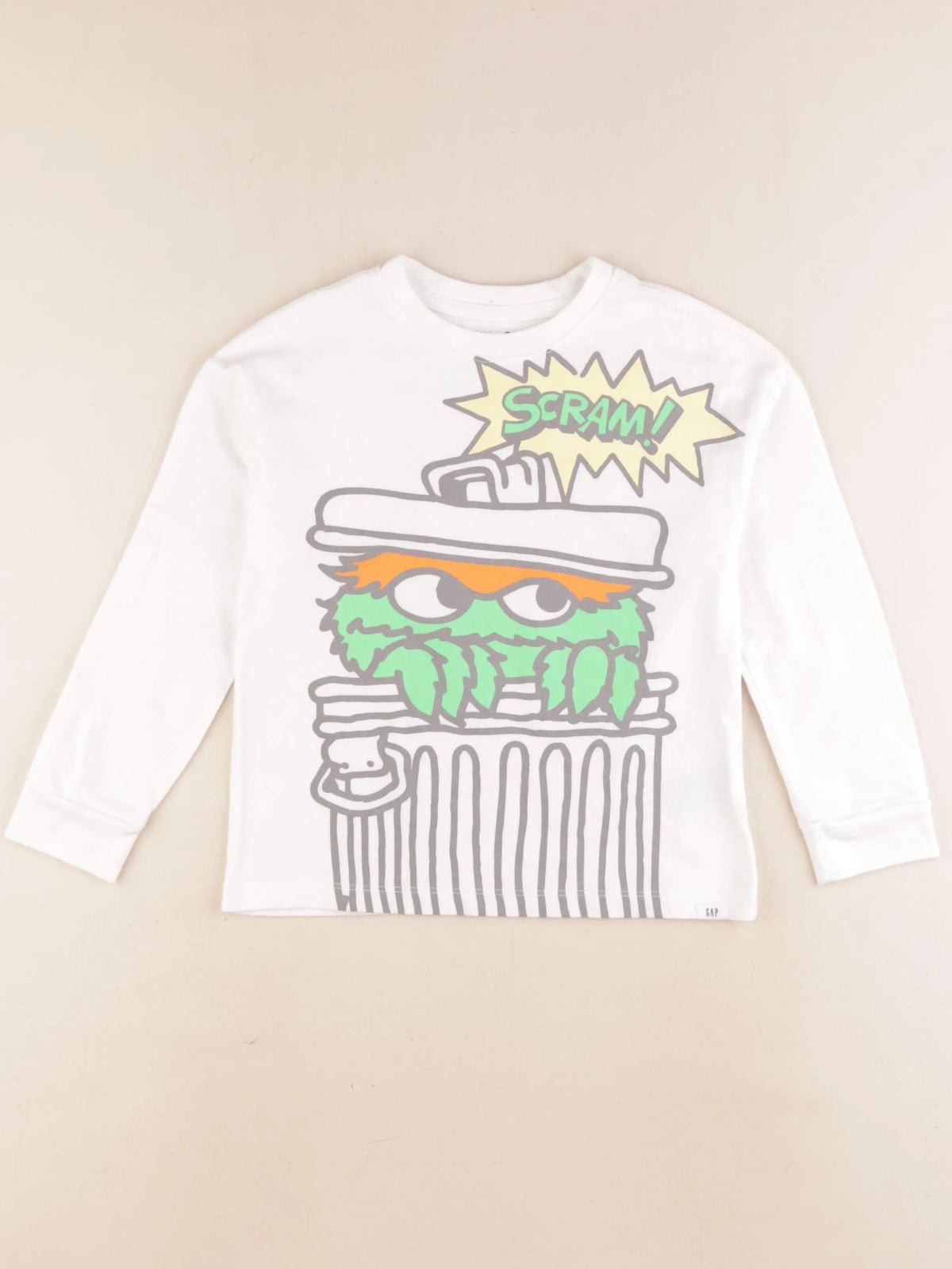 GAP - tee-shirt imprimé au dos blanc - 5 ans