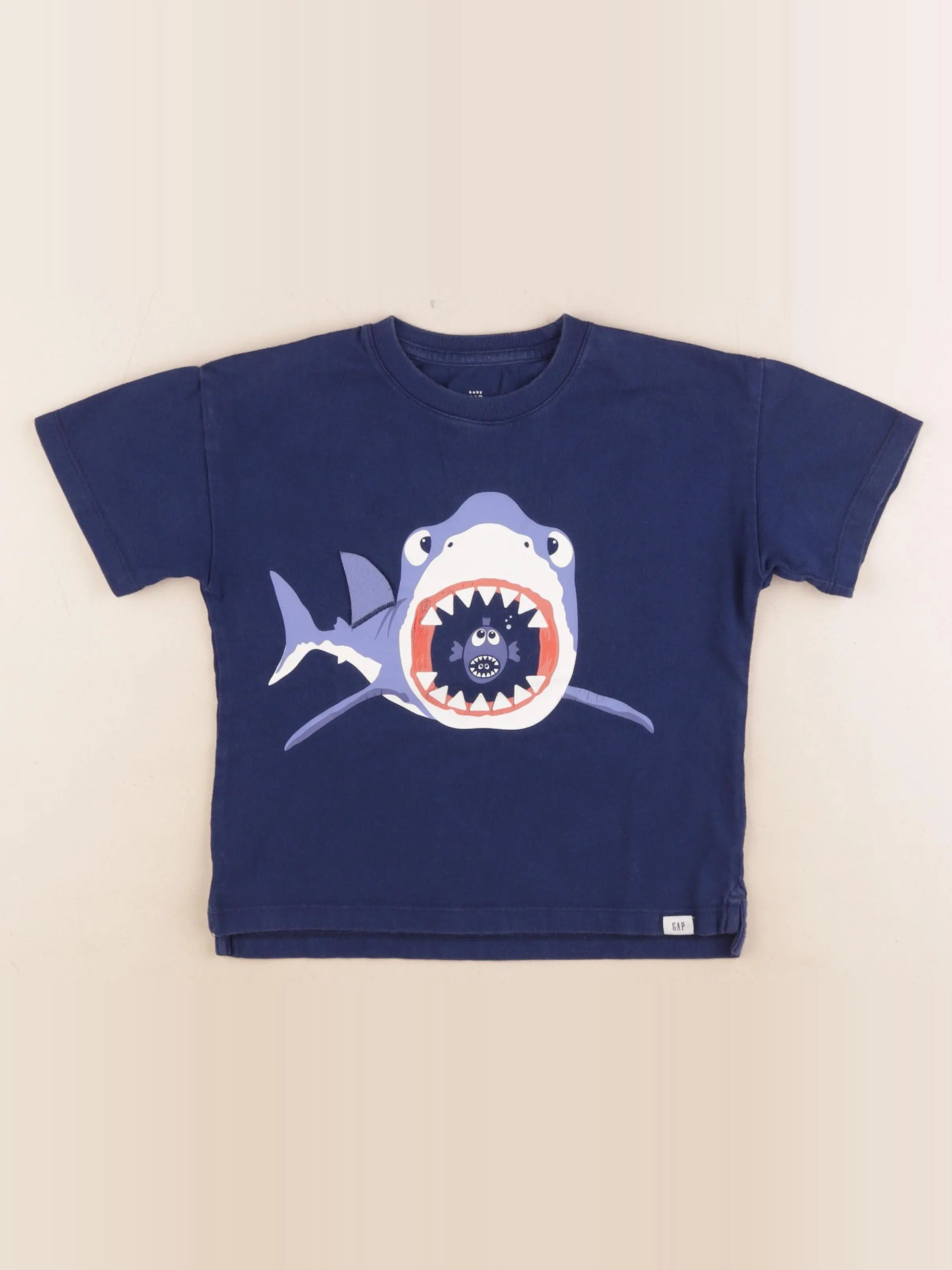Vans - tee-shirt bleu - 4 ans