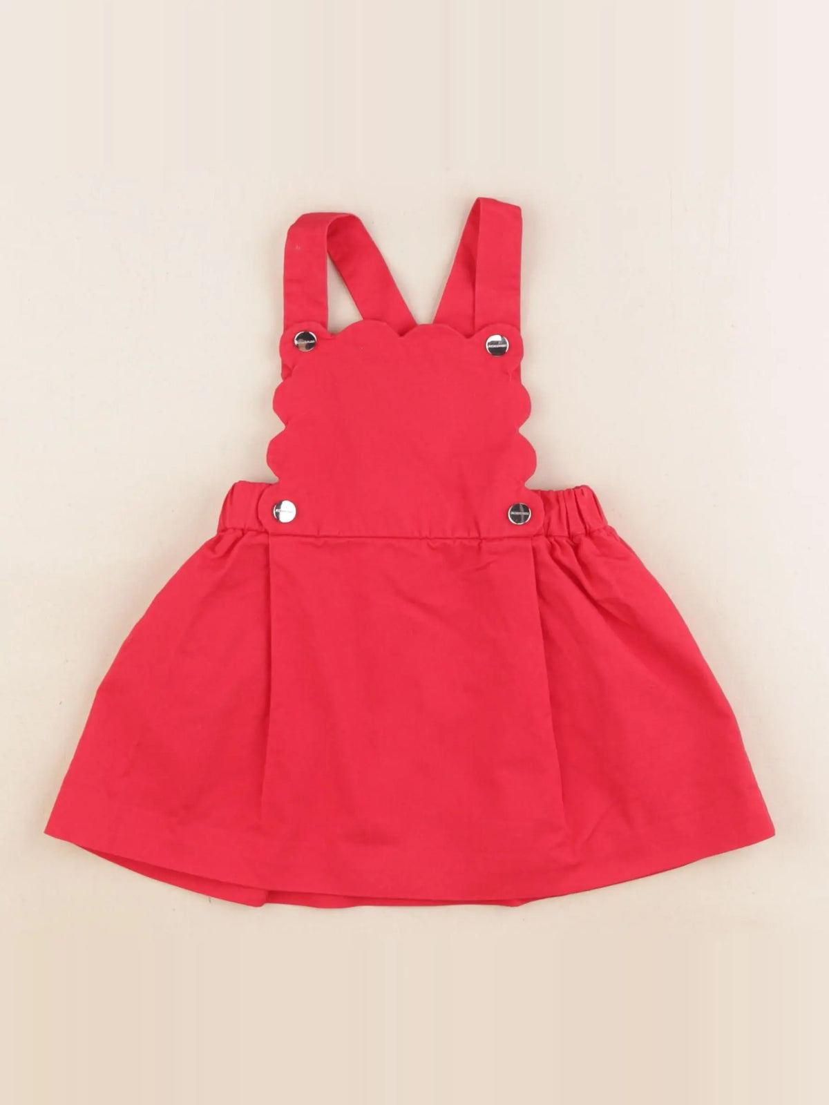 Jacadi - robe rouge - 12 mois