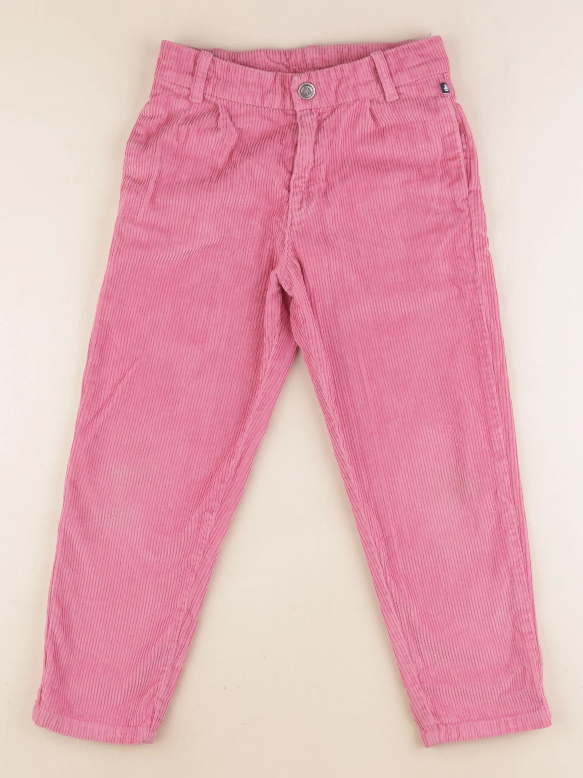 Petit Bateau - pantalon rose - 8 ans