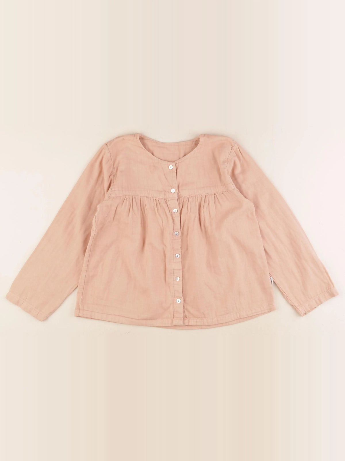 Poudre Organic - blouse marron - 8 ans